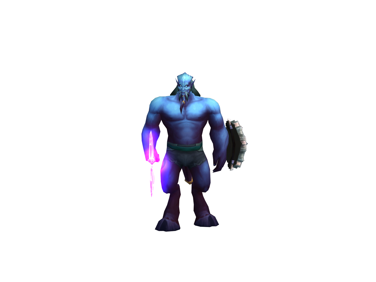 Vesimir, Shaman, in current gear