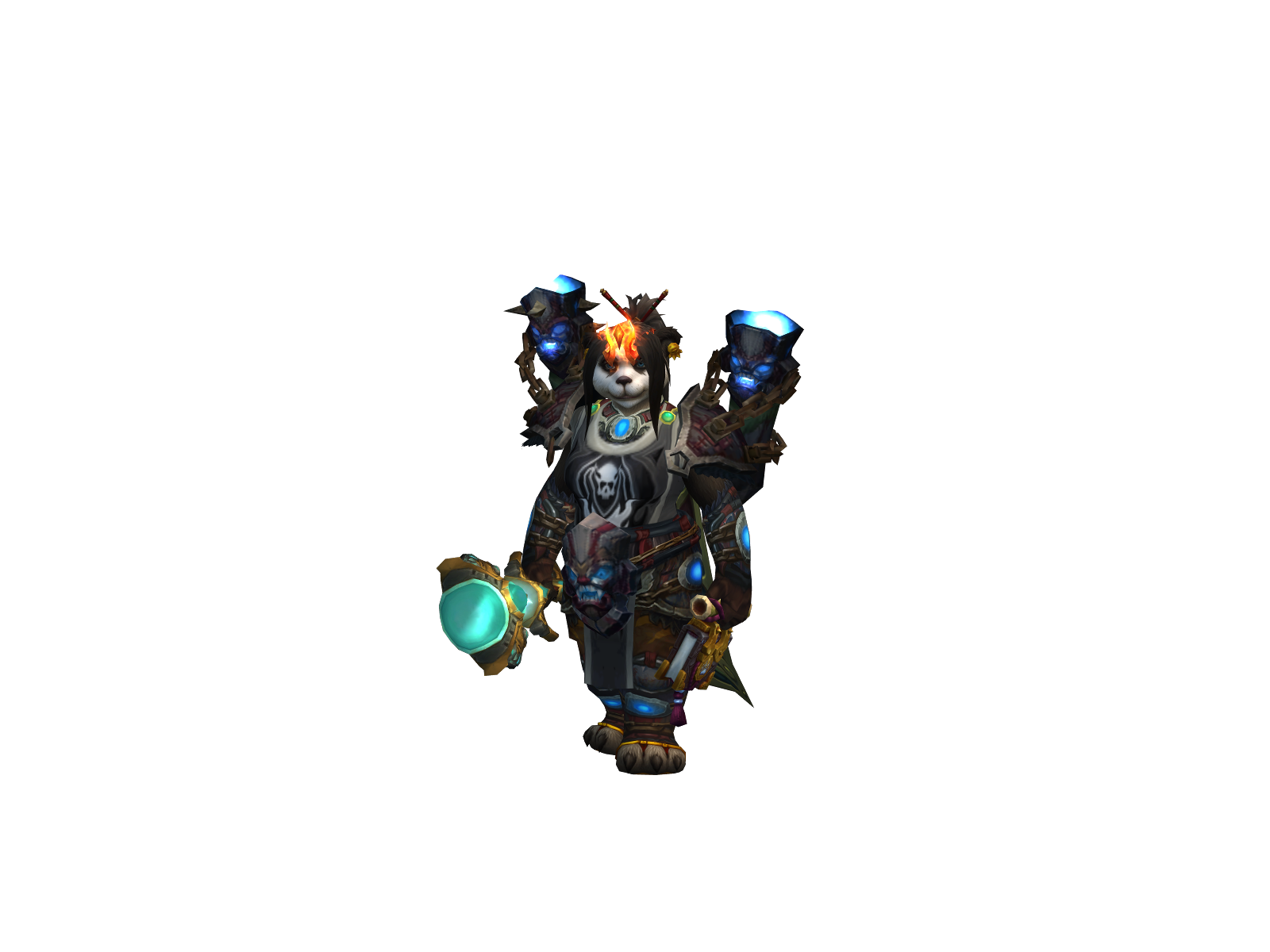 Darieven, Shaman, in current gear