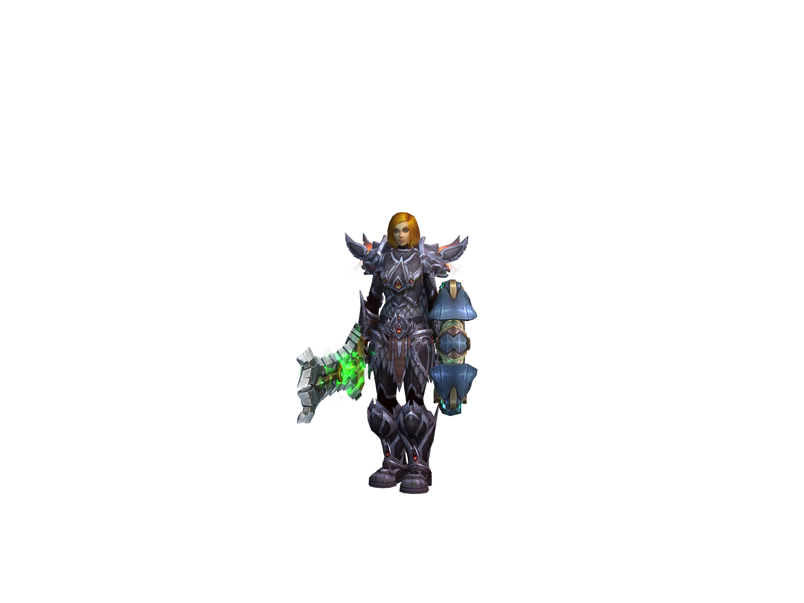 Embalis 3D character render
