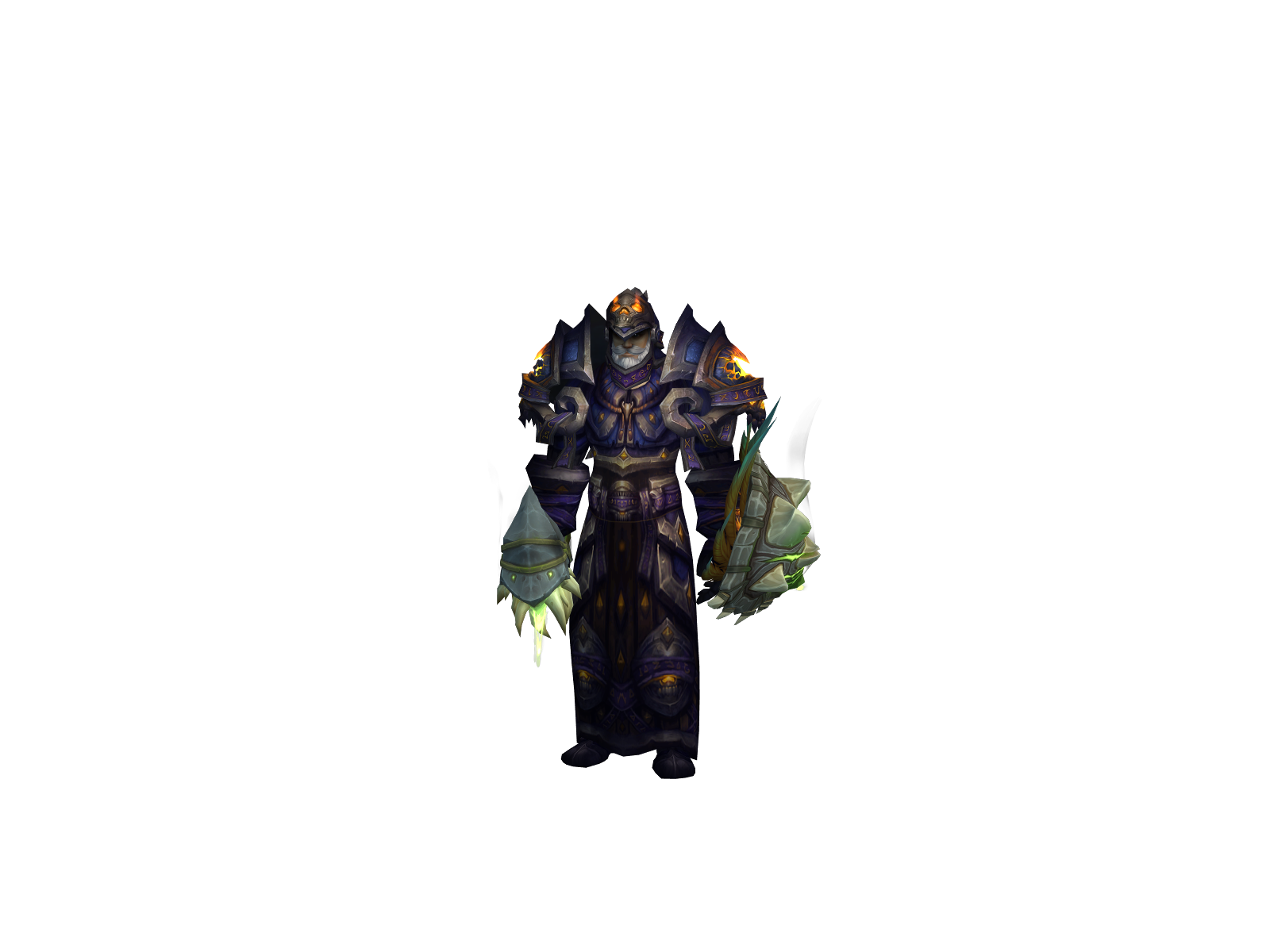 Oldwhitemale 3D character render