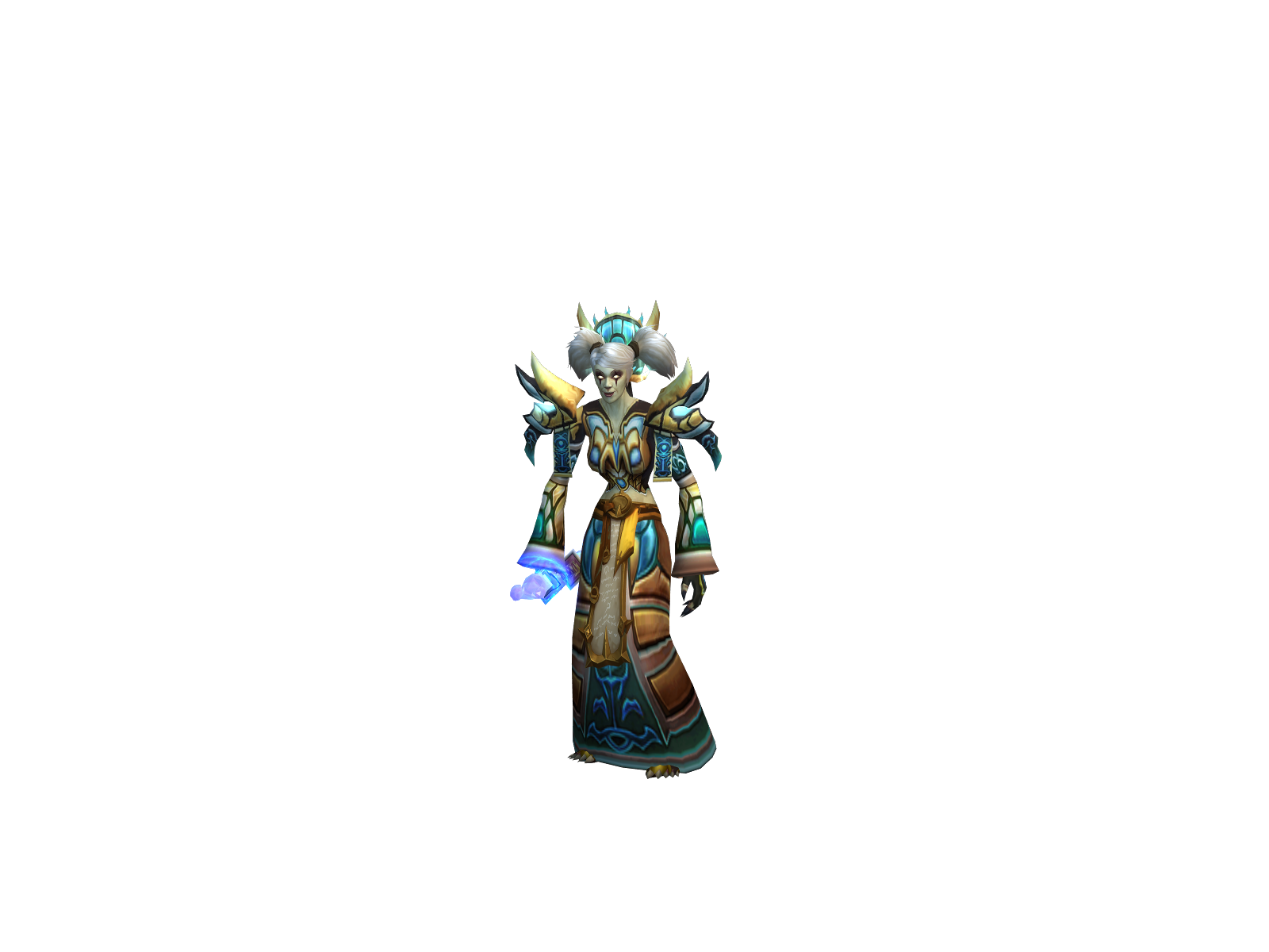 Nilol 3D character render