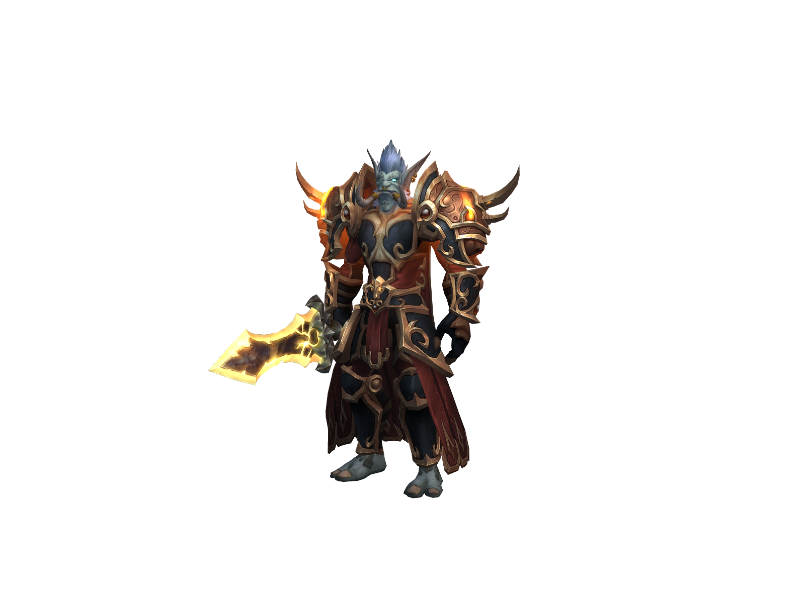 Grøner 3D character render