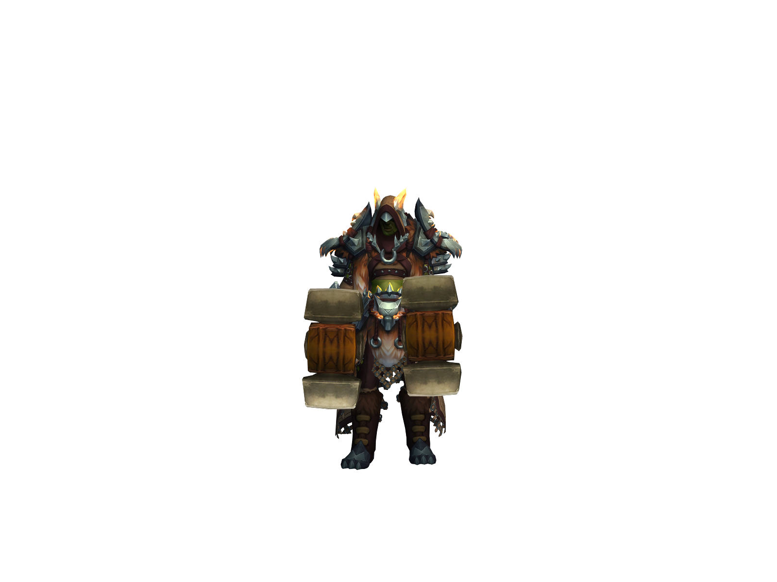 Sharox 3D character render