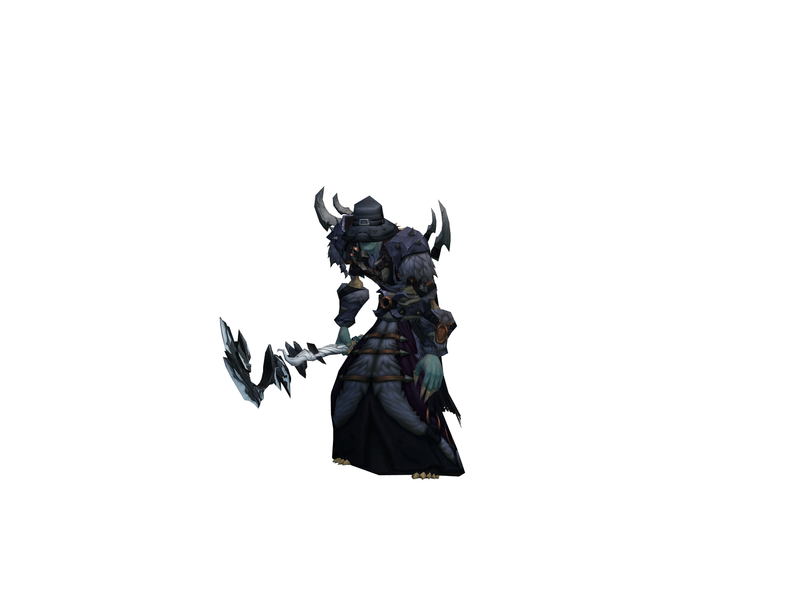 Grässlîng 3D character render