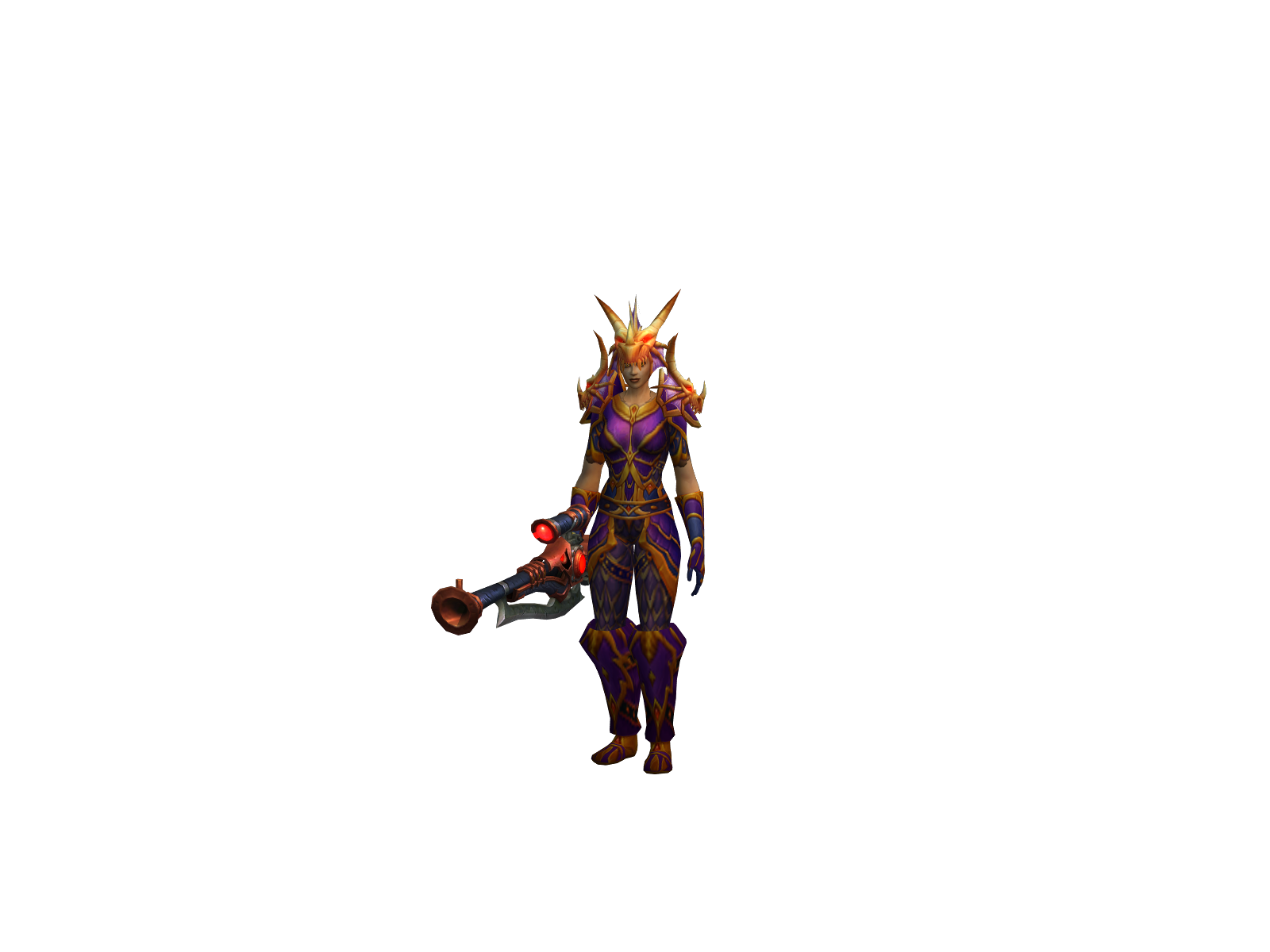 Huntertráp 3D character render