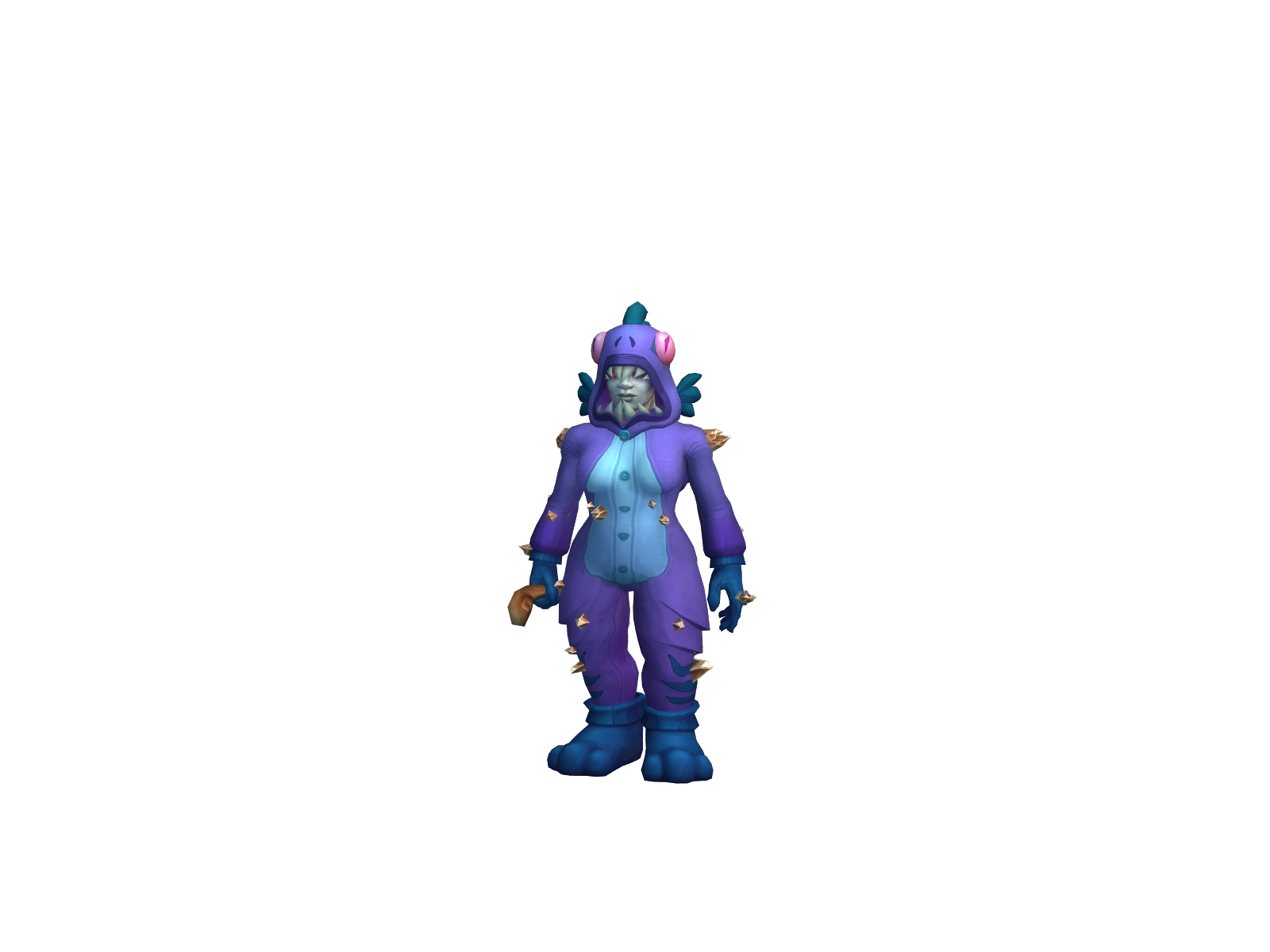 Yudogerda 3D character render