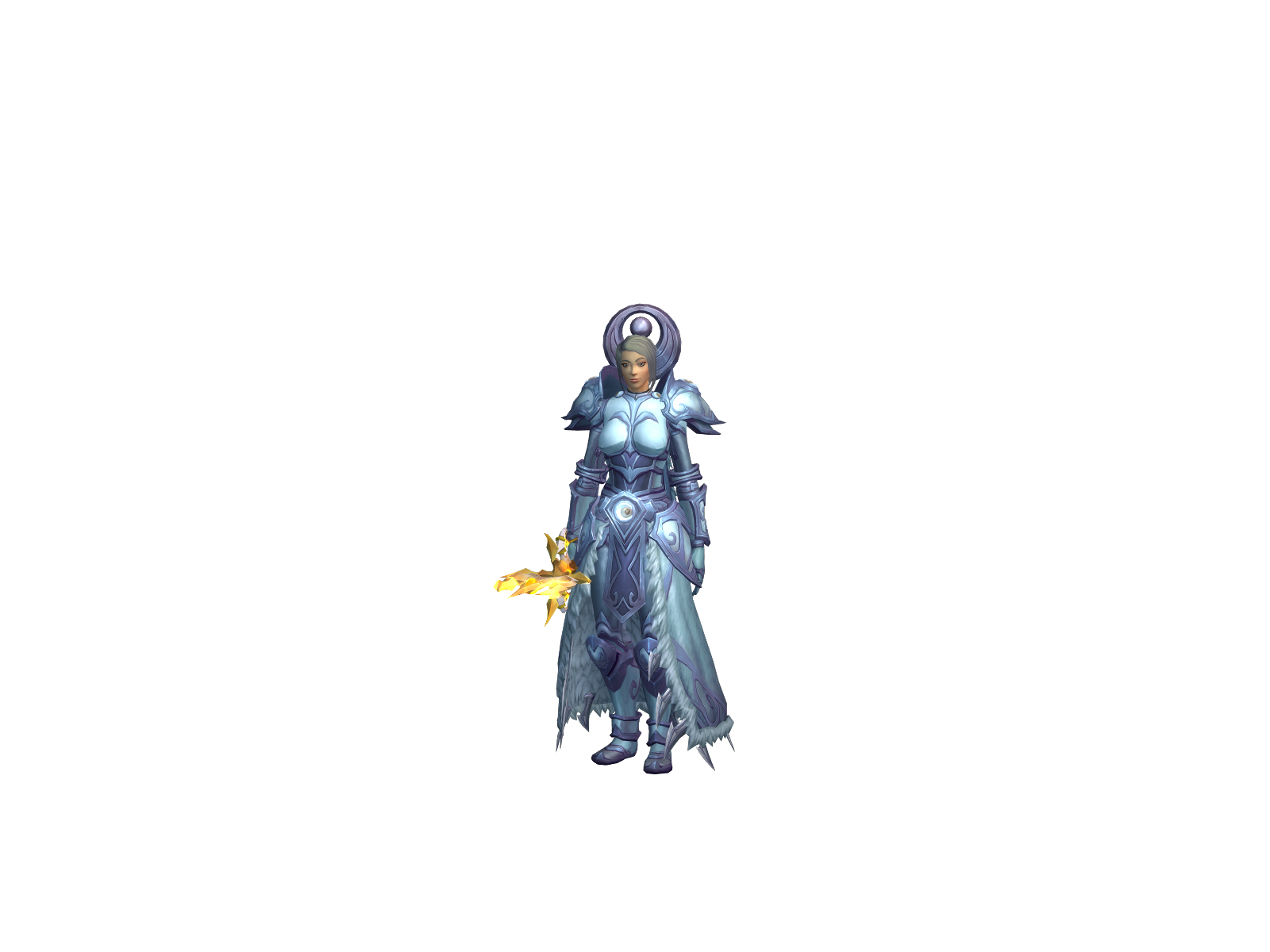 Wrogenn 3D character render