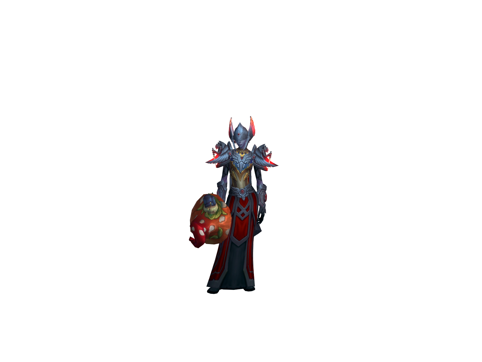 Uloa 3D character render