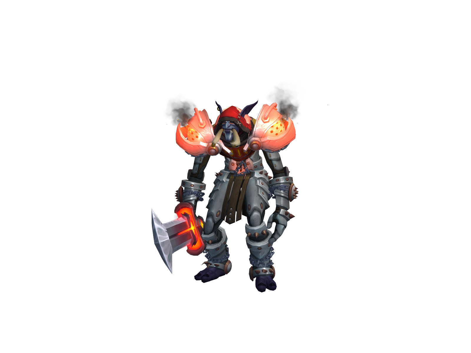 Floppers 3D character render