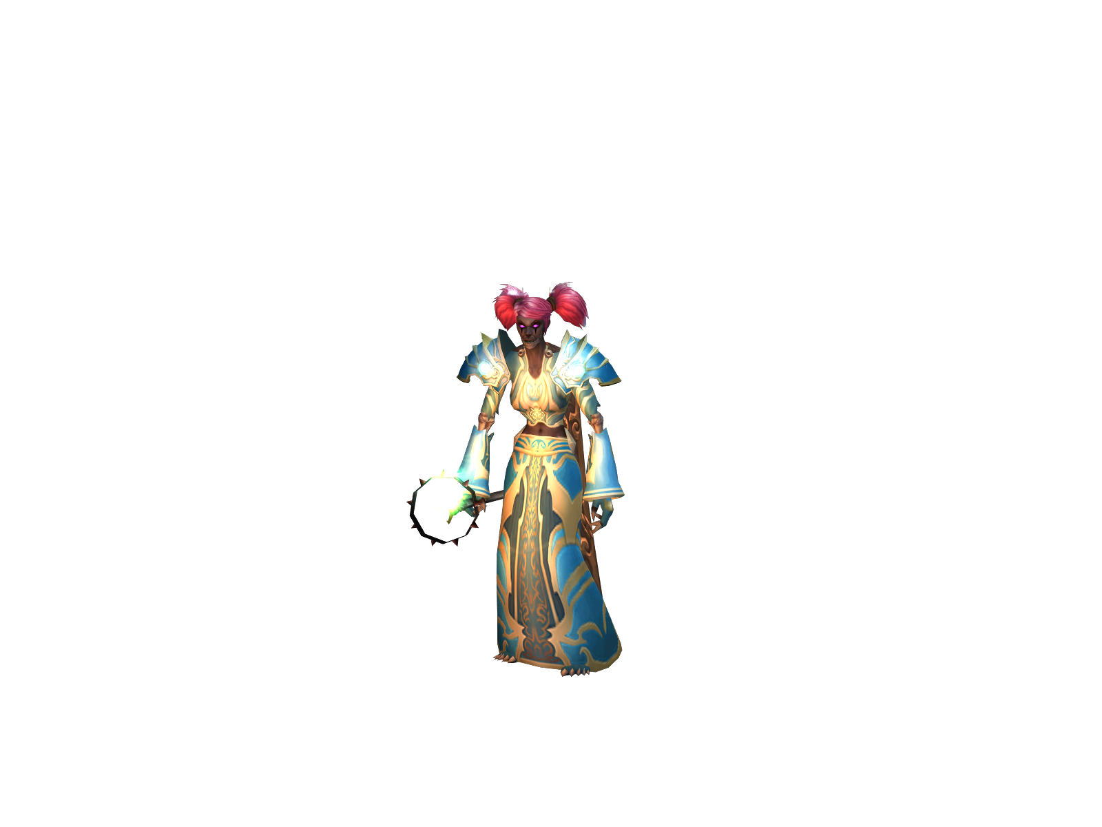 Hyperkek 3D character render