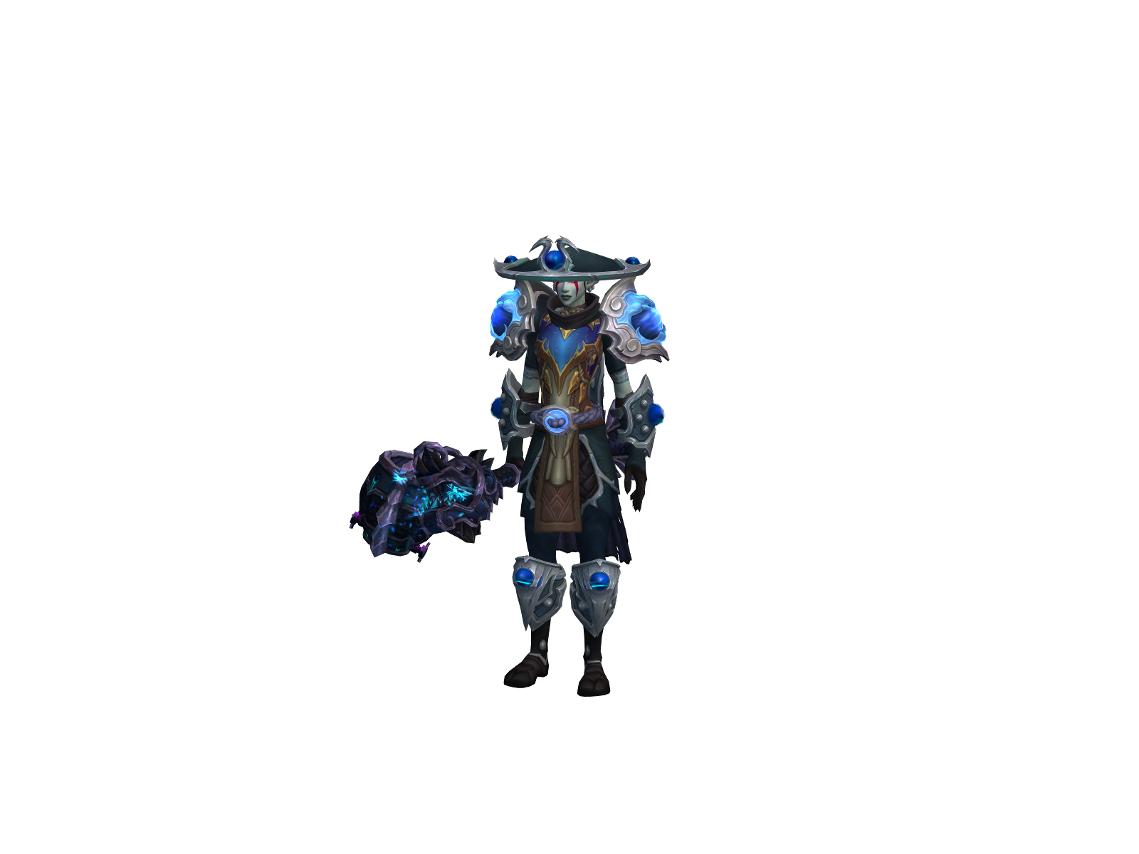 Galadria 3D character render