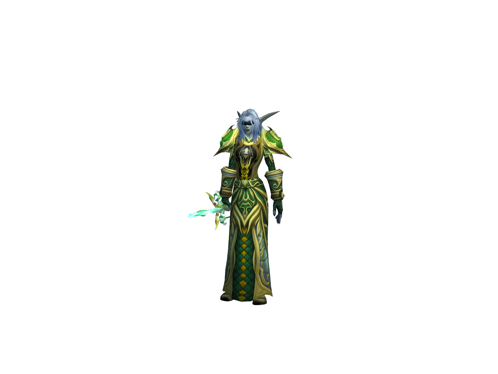 Sheilá 3D character render