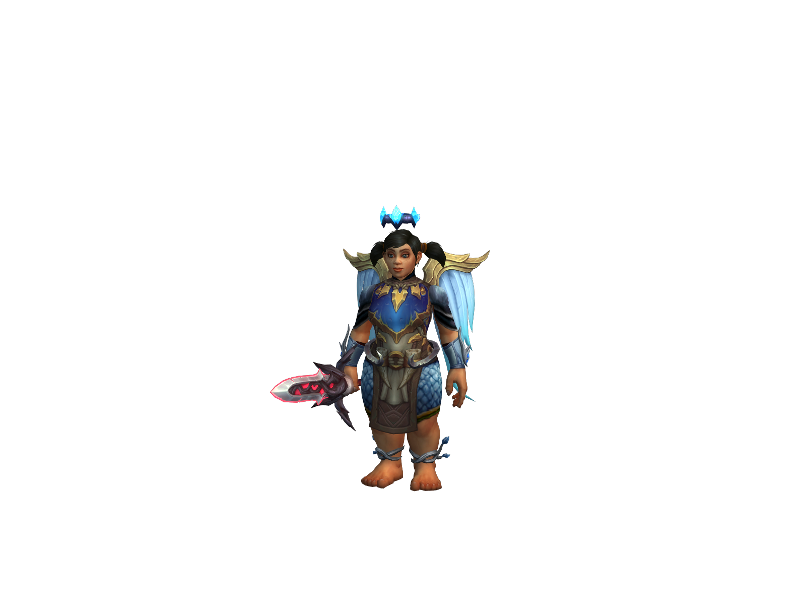Edîra 3D character render