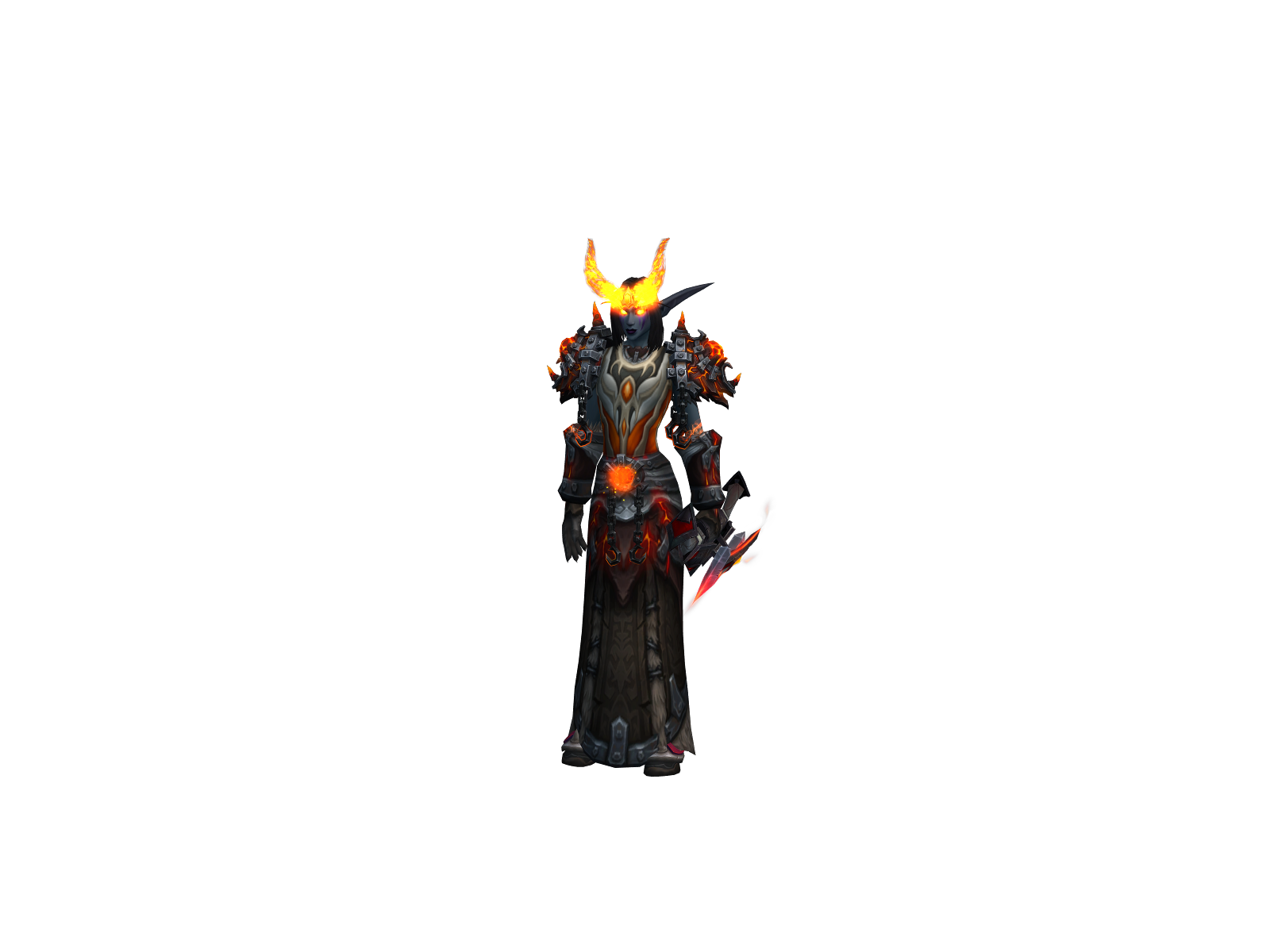 Rónín 3D character render