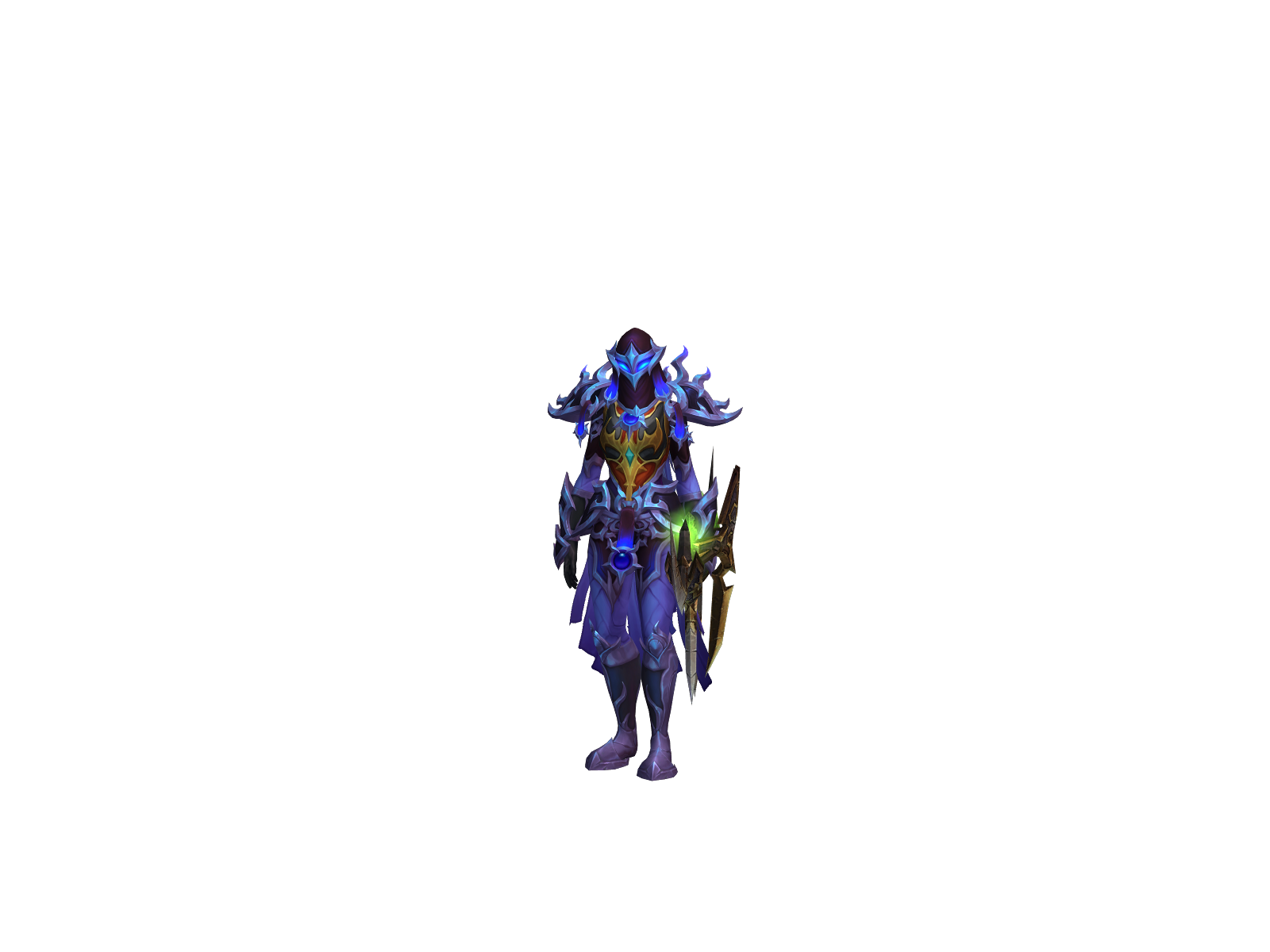 Ñesky 3D character render