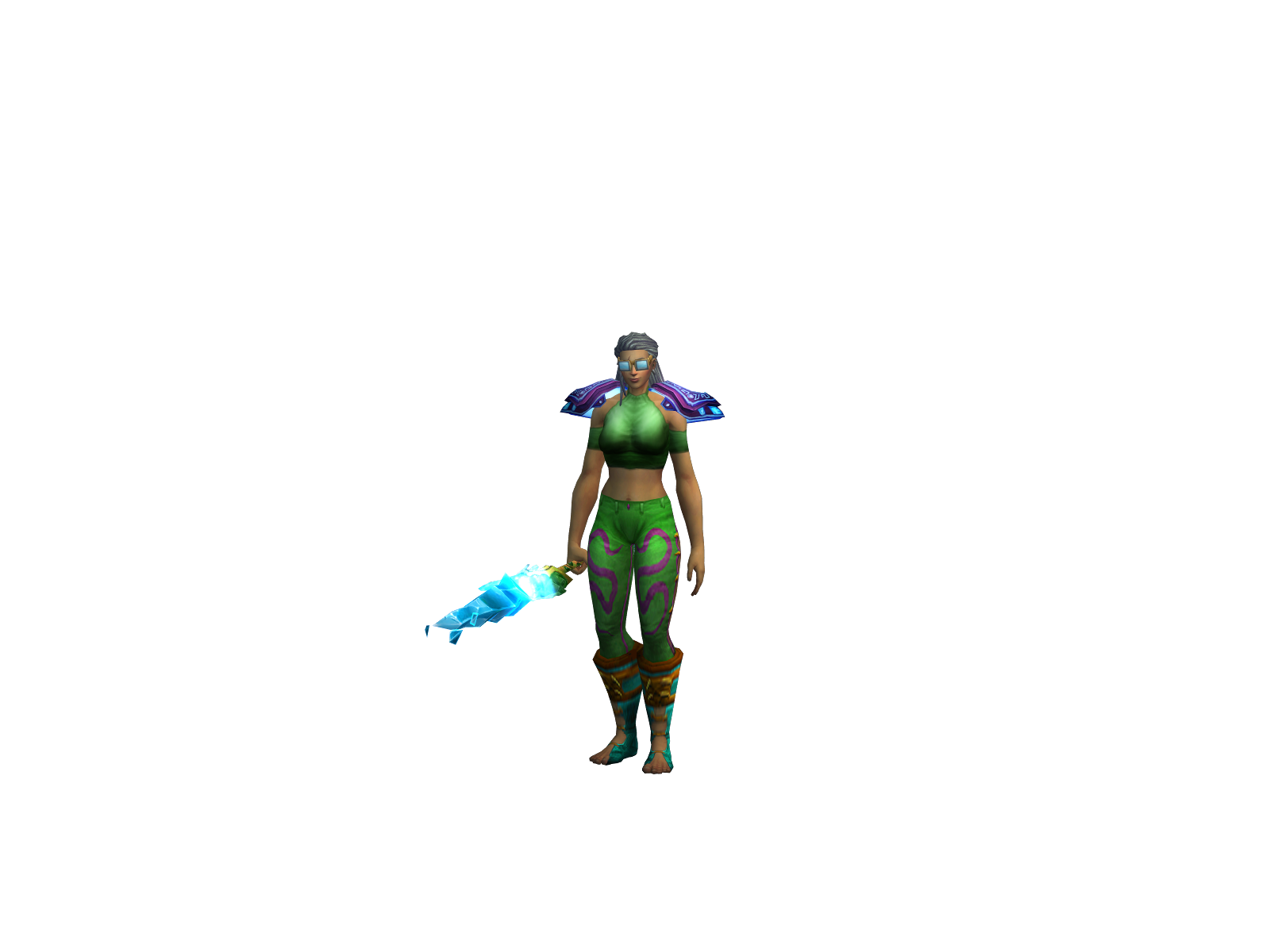 Pixlld 3D character render