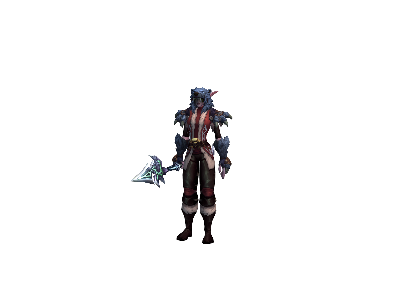 Layacandozza 3D character render
