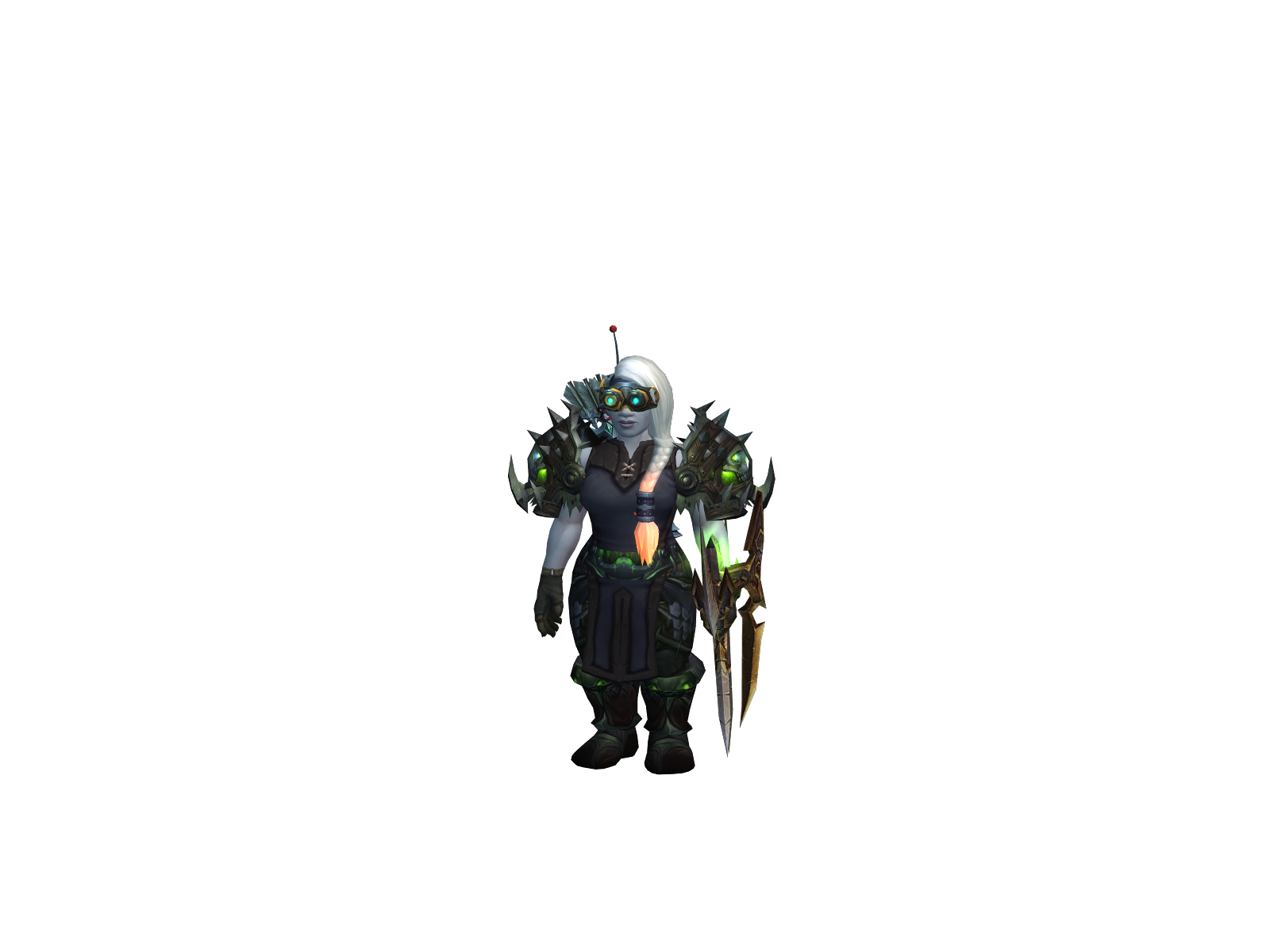 Nyrovinx 3D character render