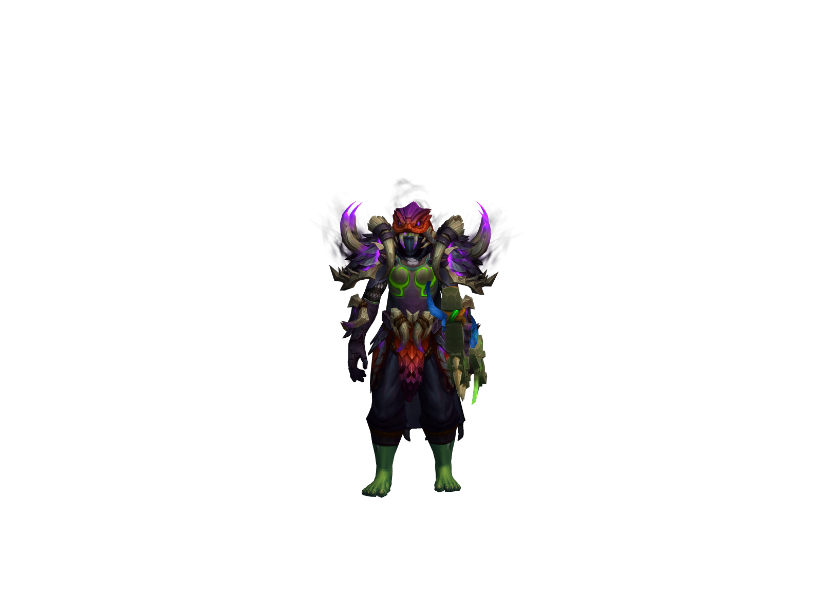 Deterencehil 3D character render