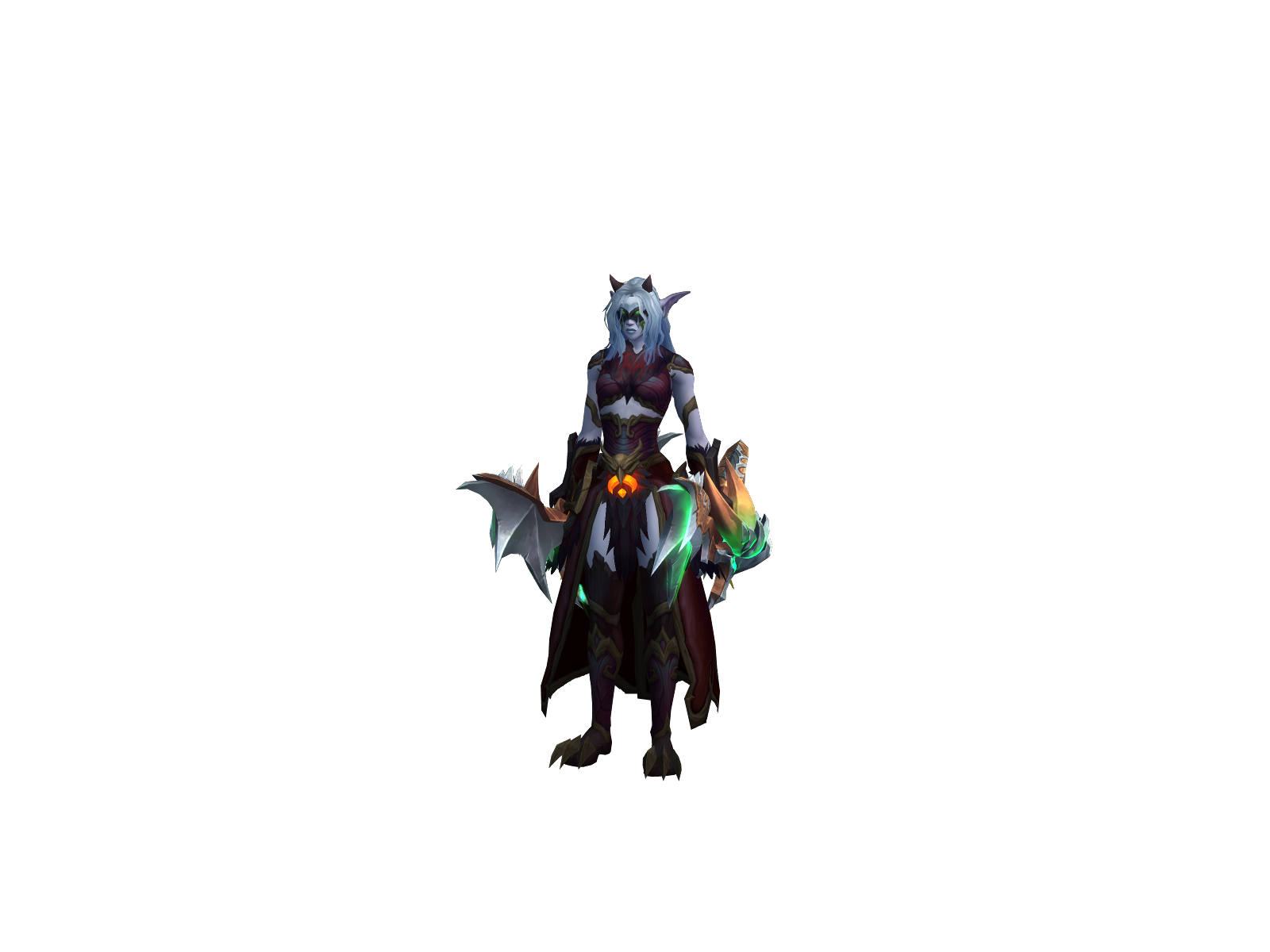 Ubjunax 3D character render