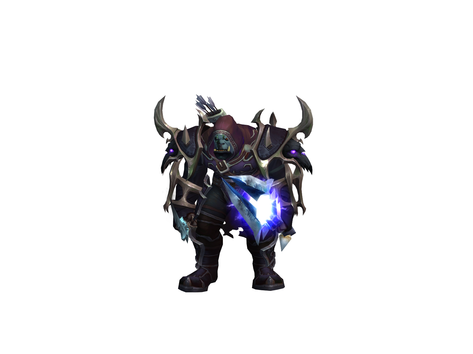 Arkanabak 3D character render