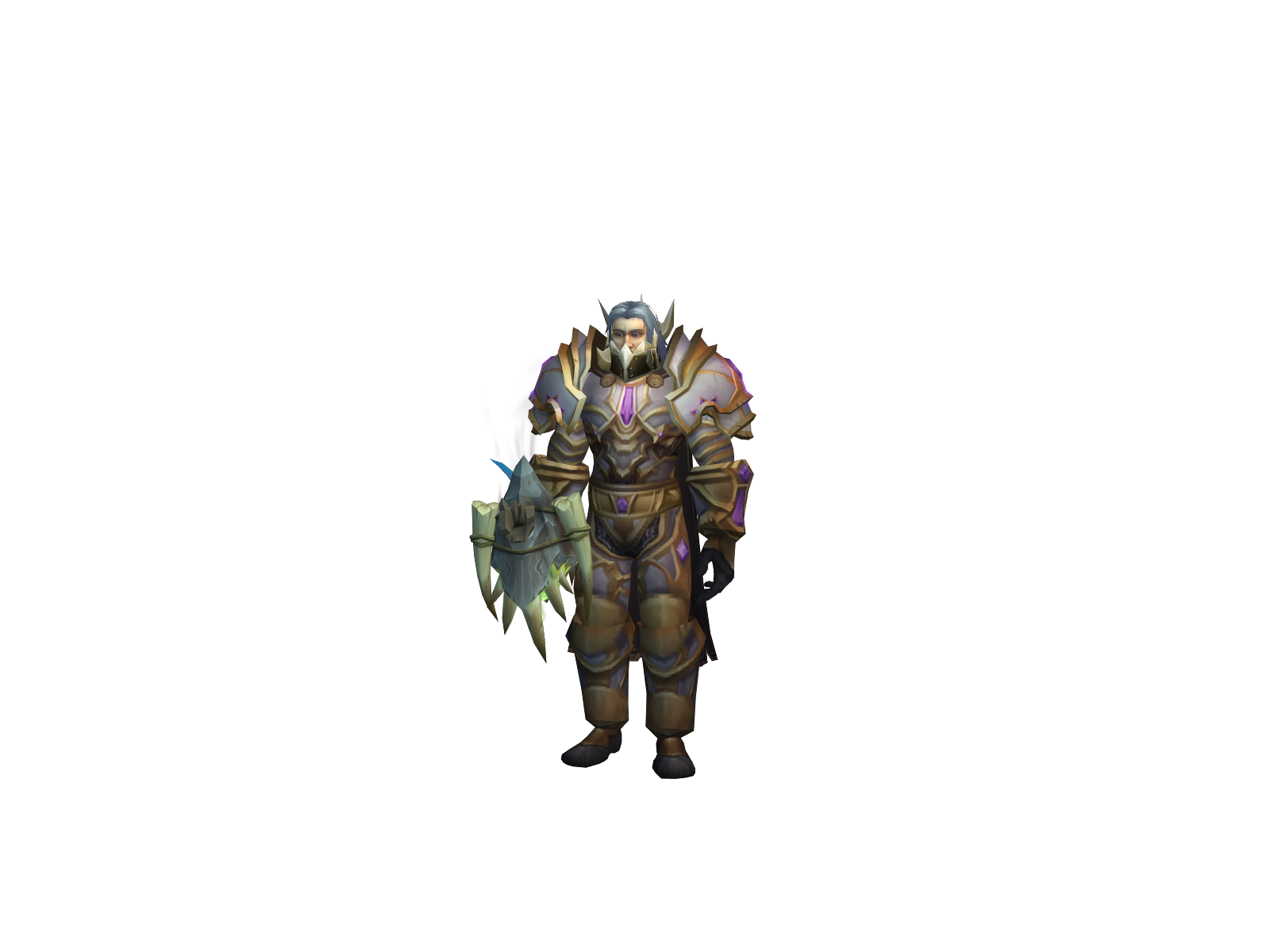 Krîstali 3D character render
