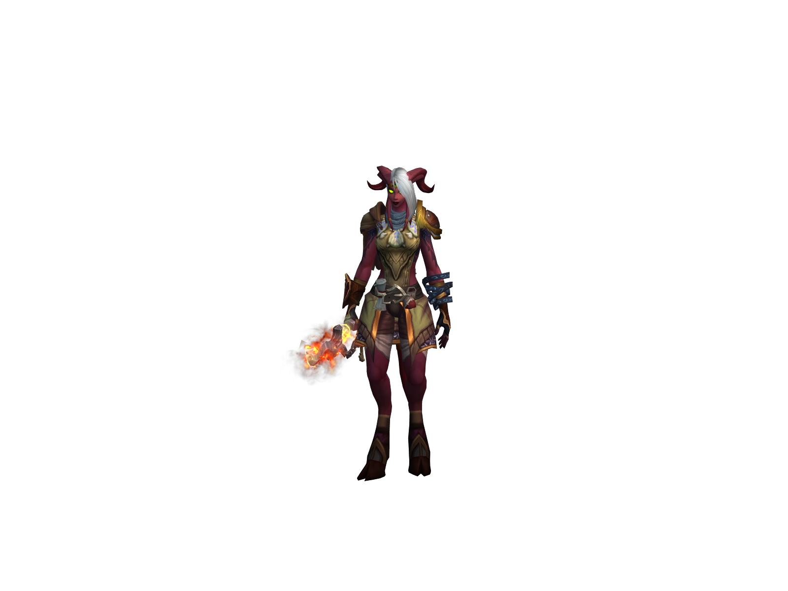 Lyraesel 3D character render