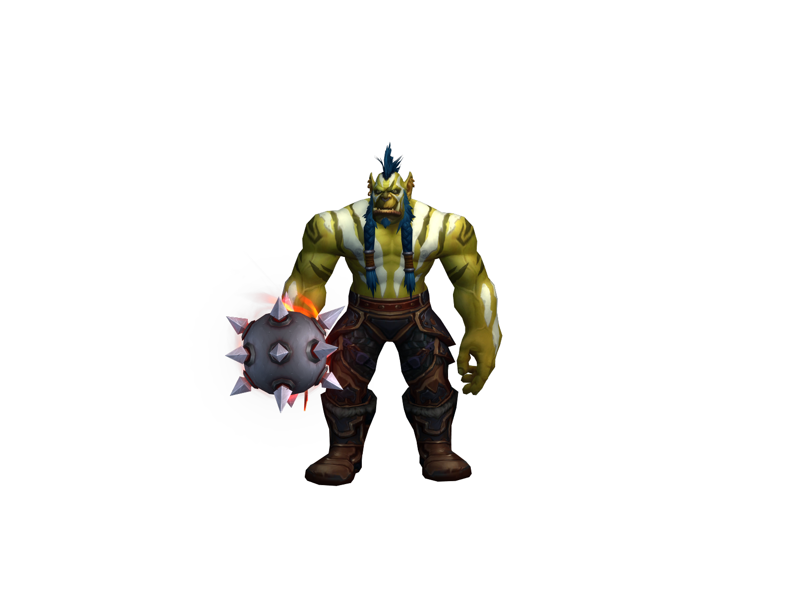 currawar 3D character render