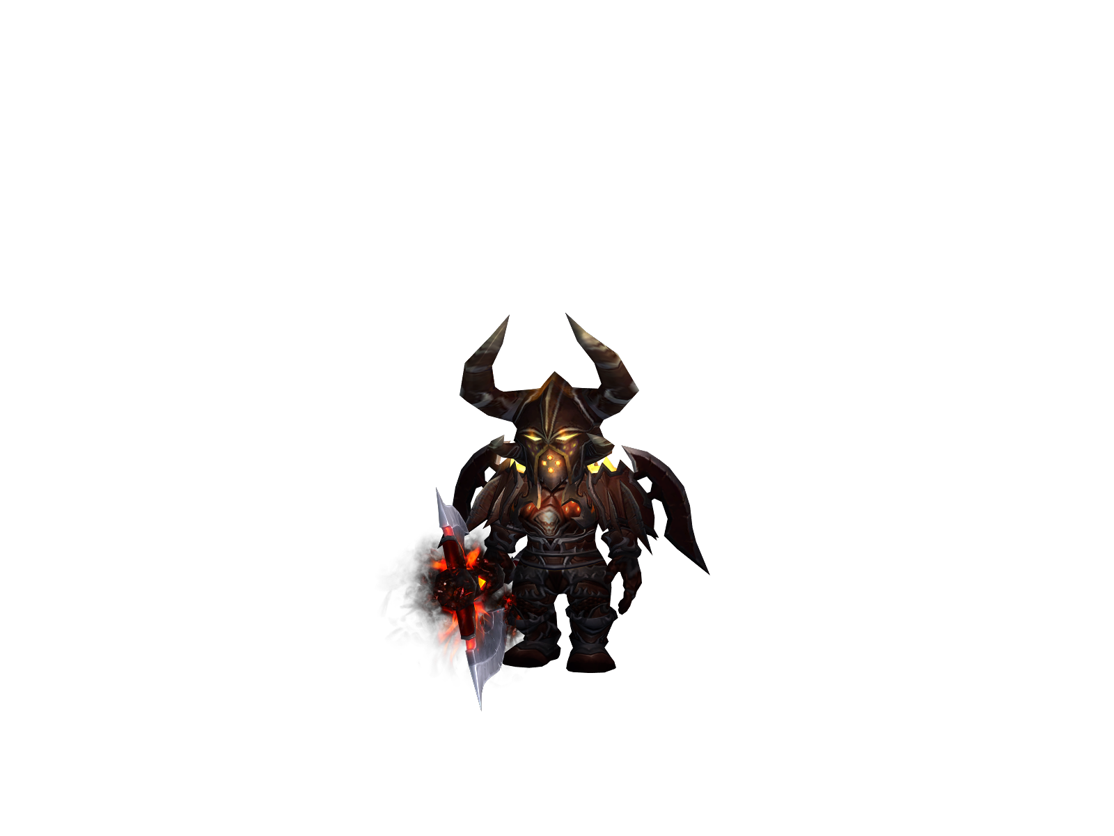 wráthful 3D character render