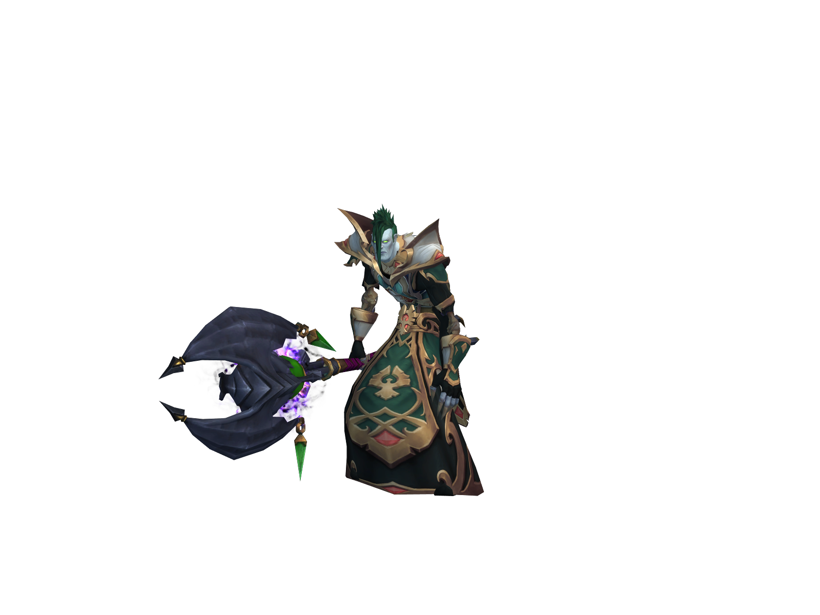 Sîren 3D character render