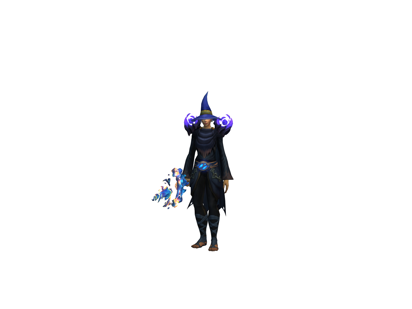 Drbells 3D character render
