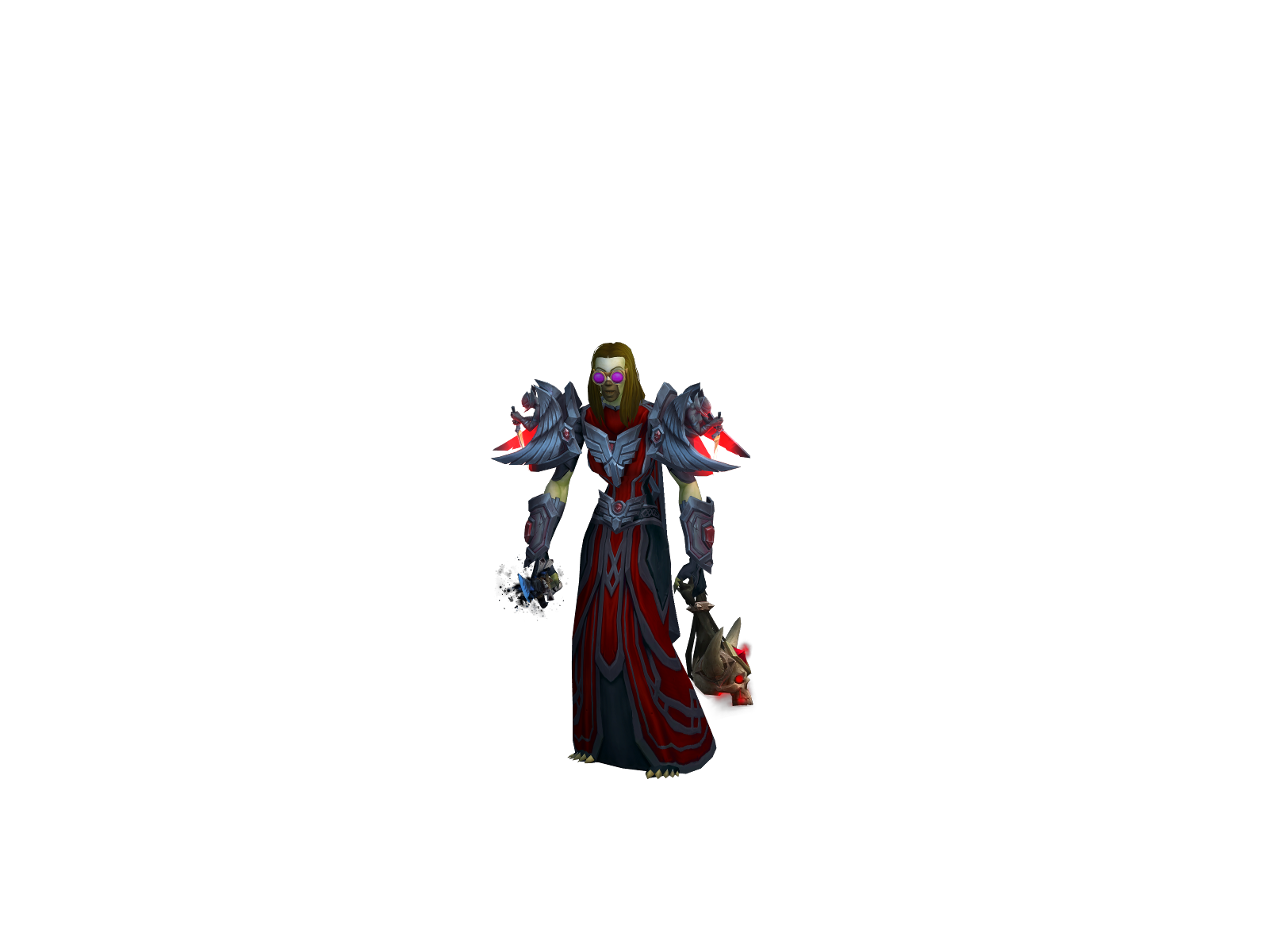 Wishezqt 3D character render