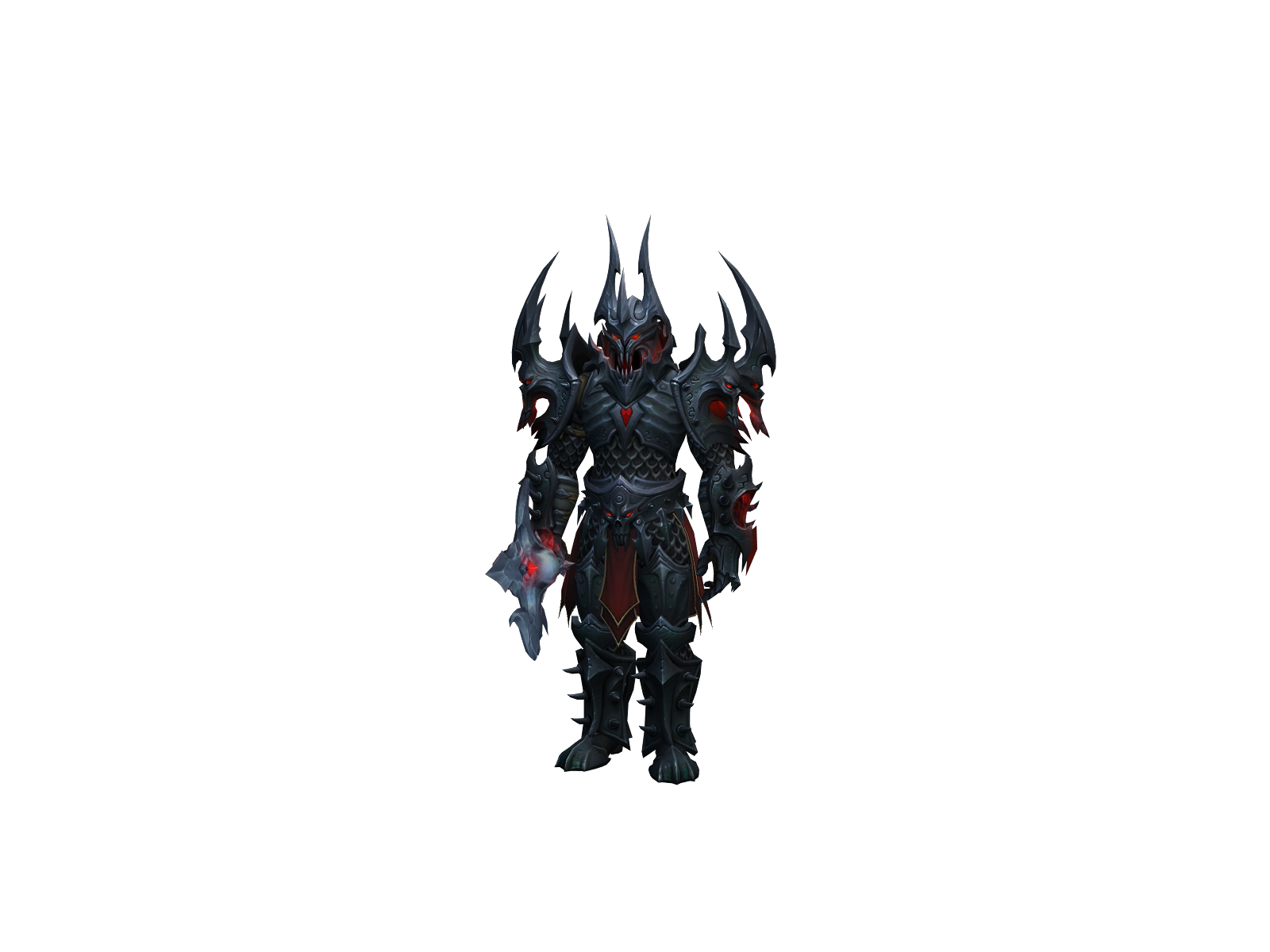 Wenador 3D character render