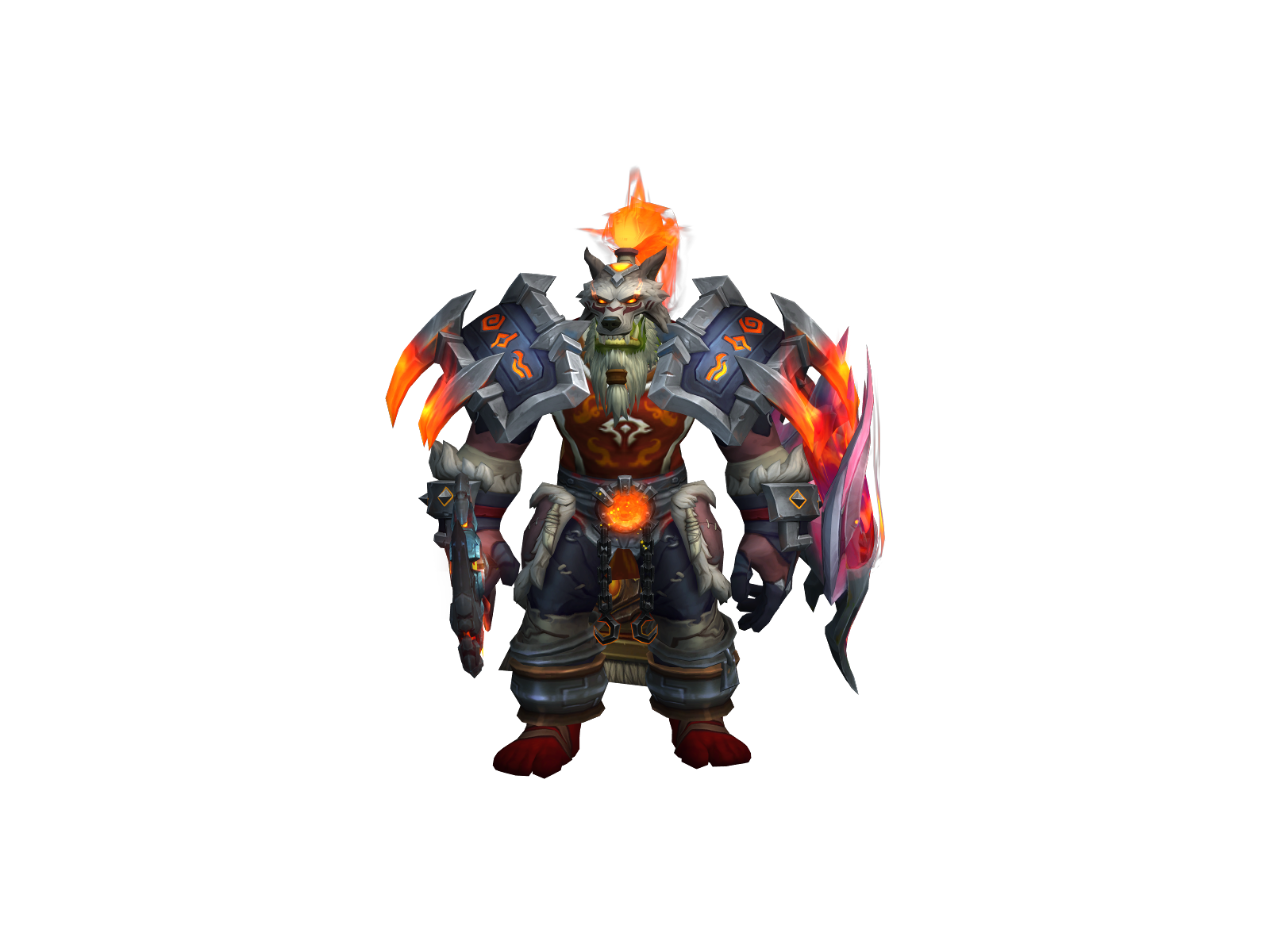 Gilgam 3D character render