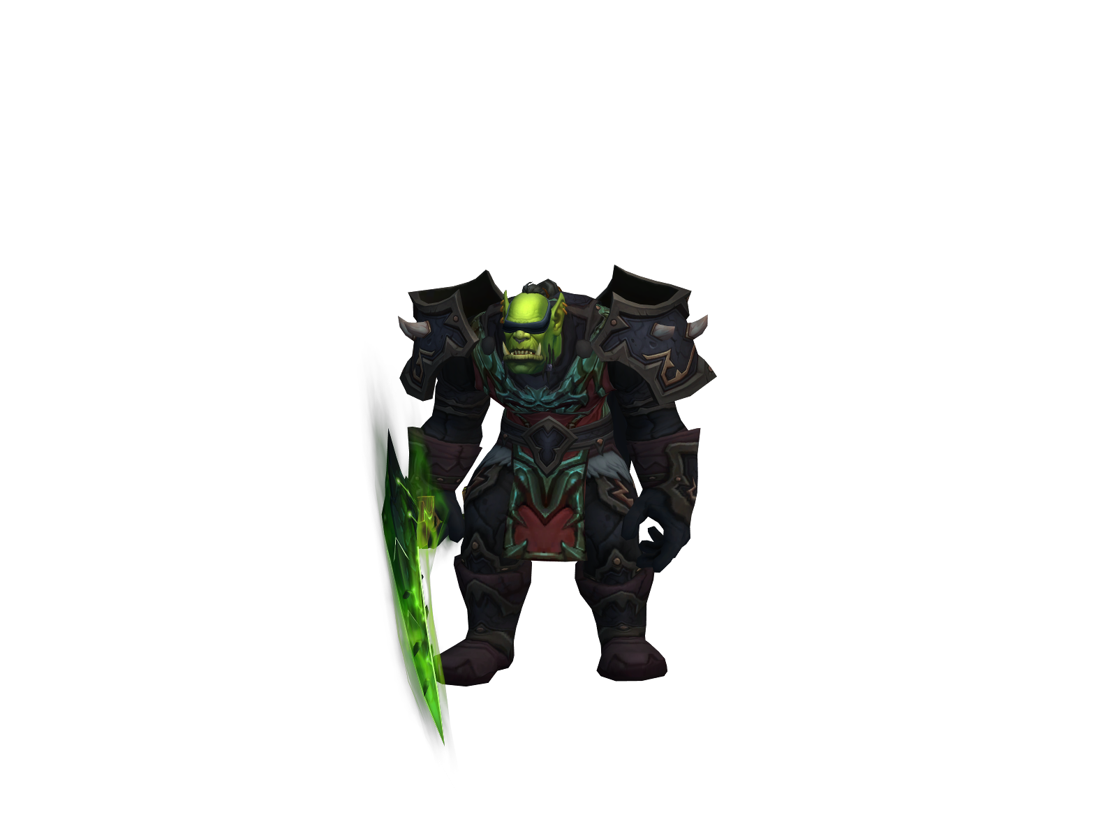 Tiaqa 3D character render