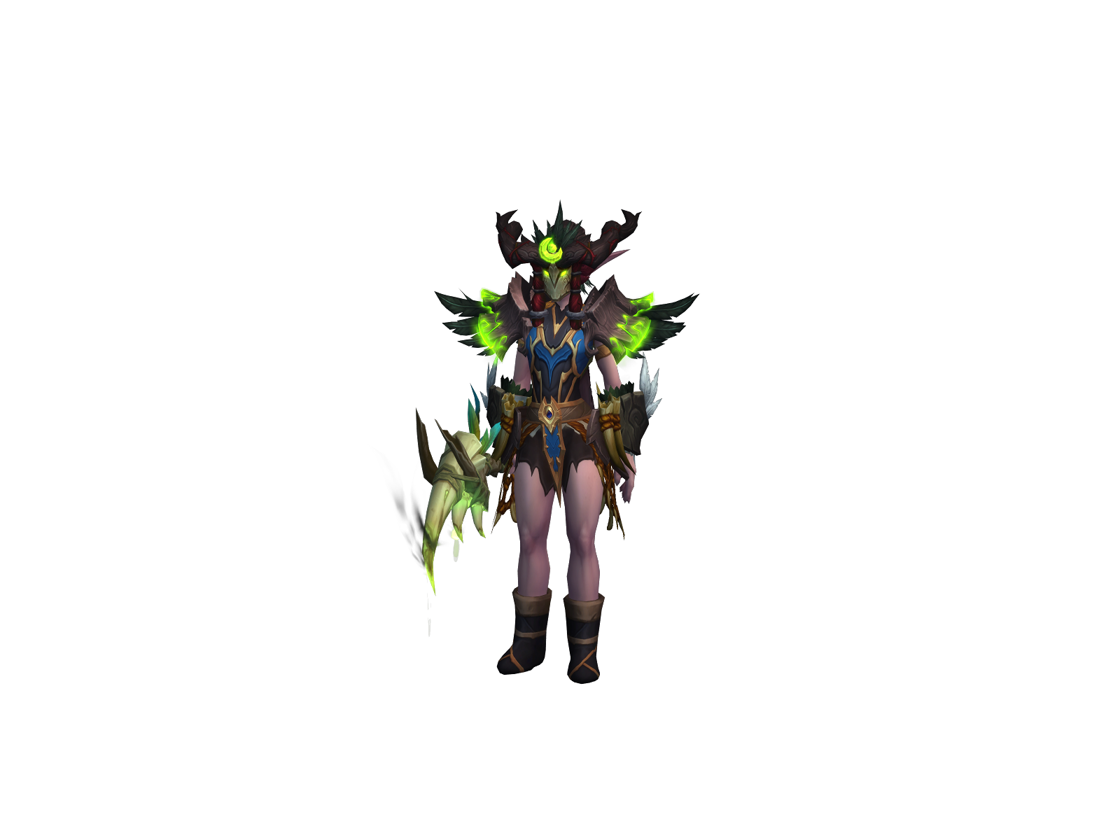 Yangblood 3D character render