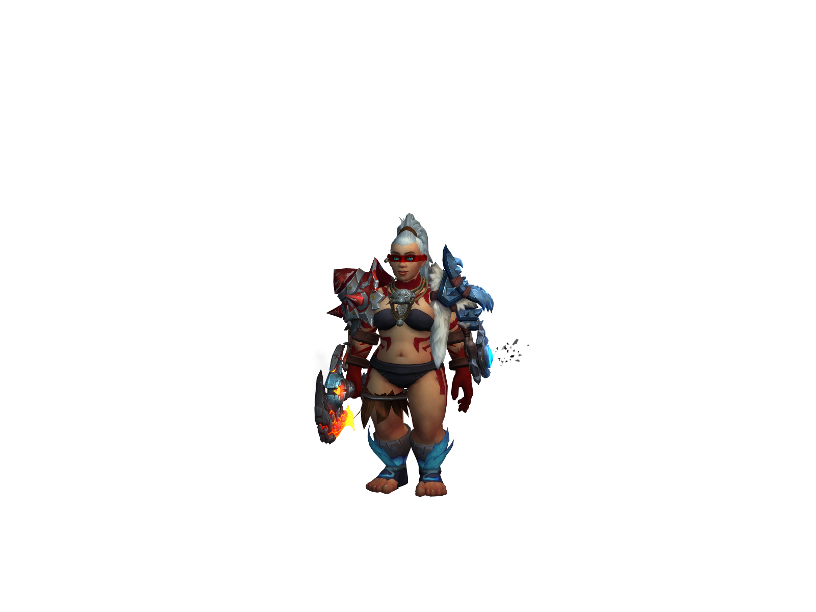 Ðâniza 3D character render