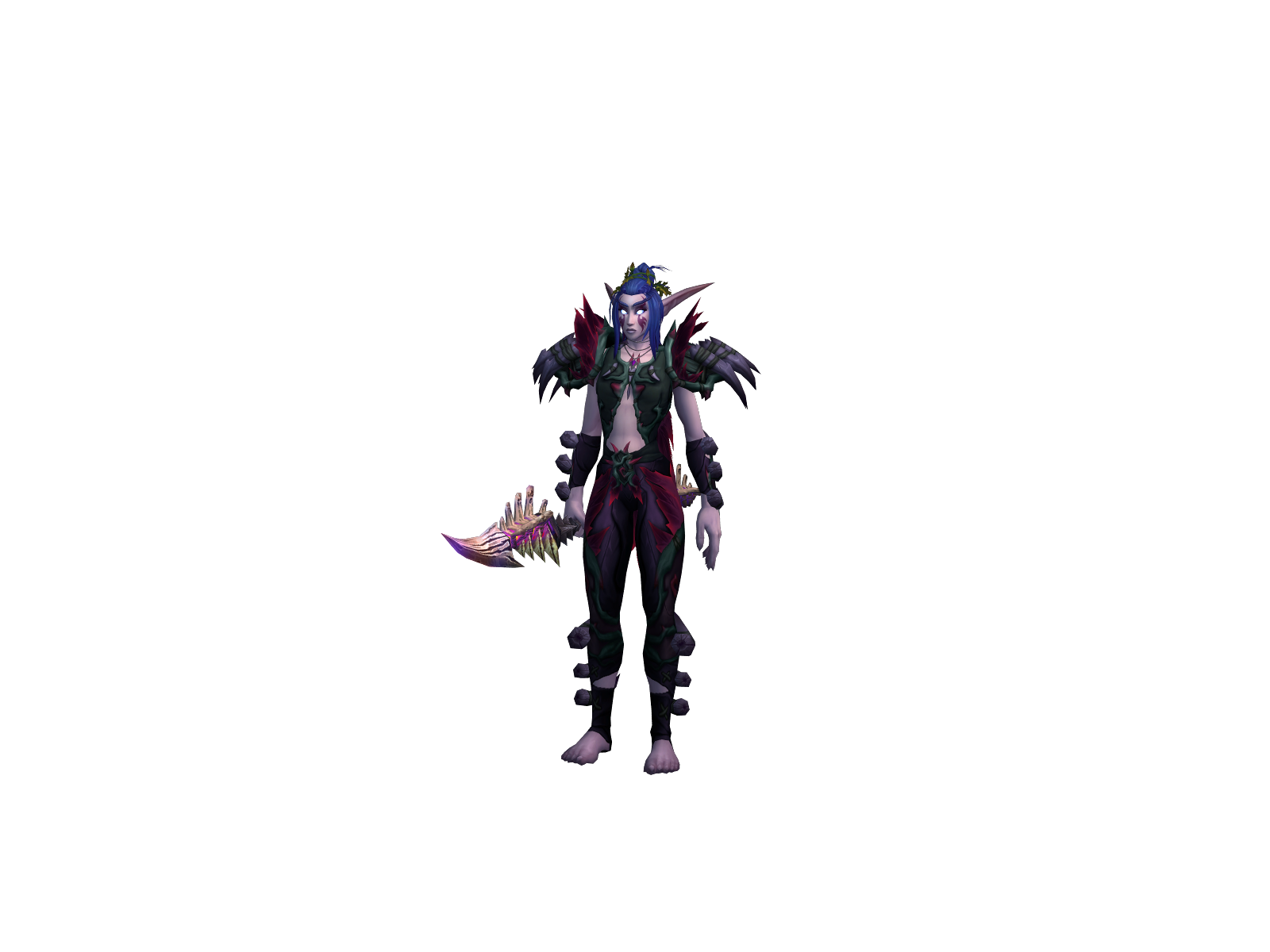 Rylana 3D character render