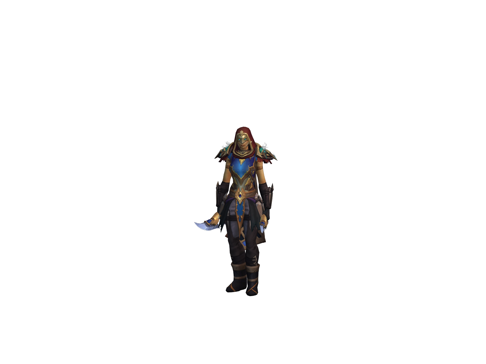 Sintharr 3D character render