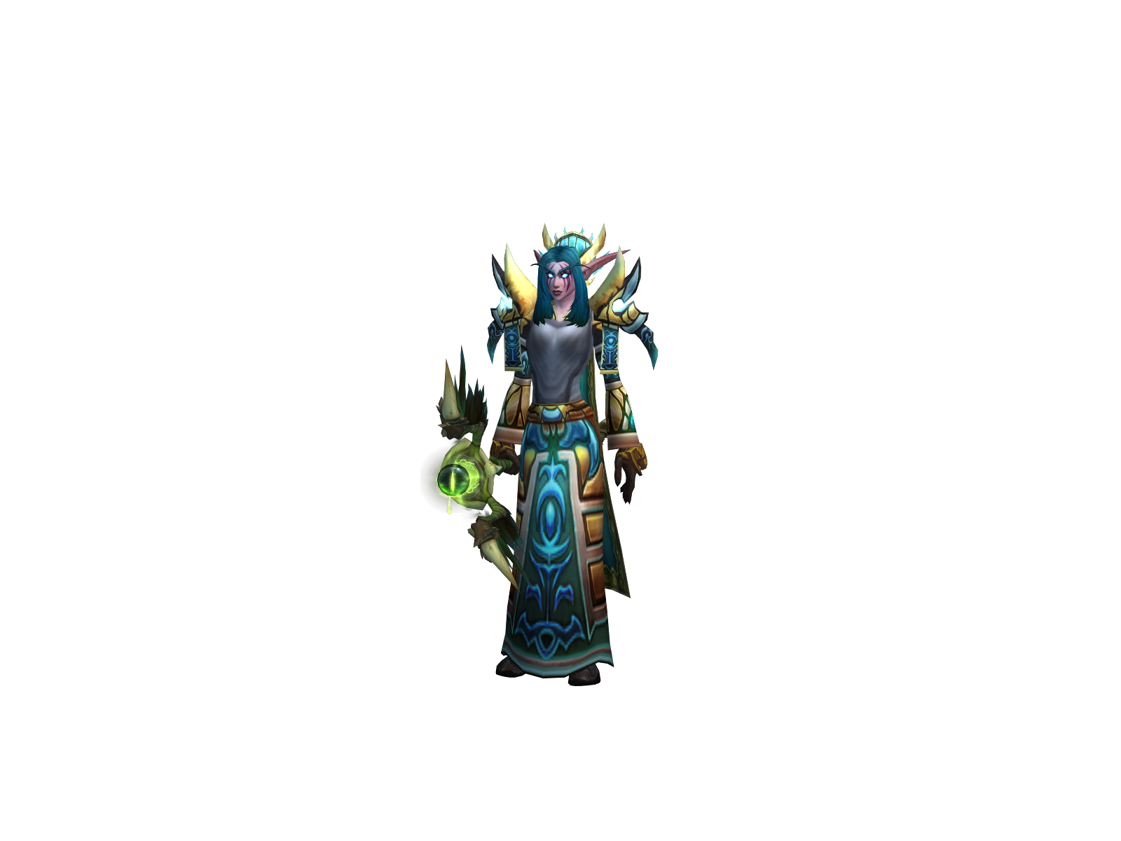 Anuviell 3D character render