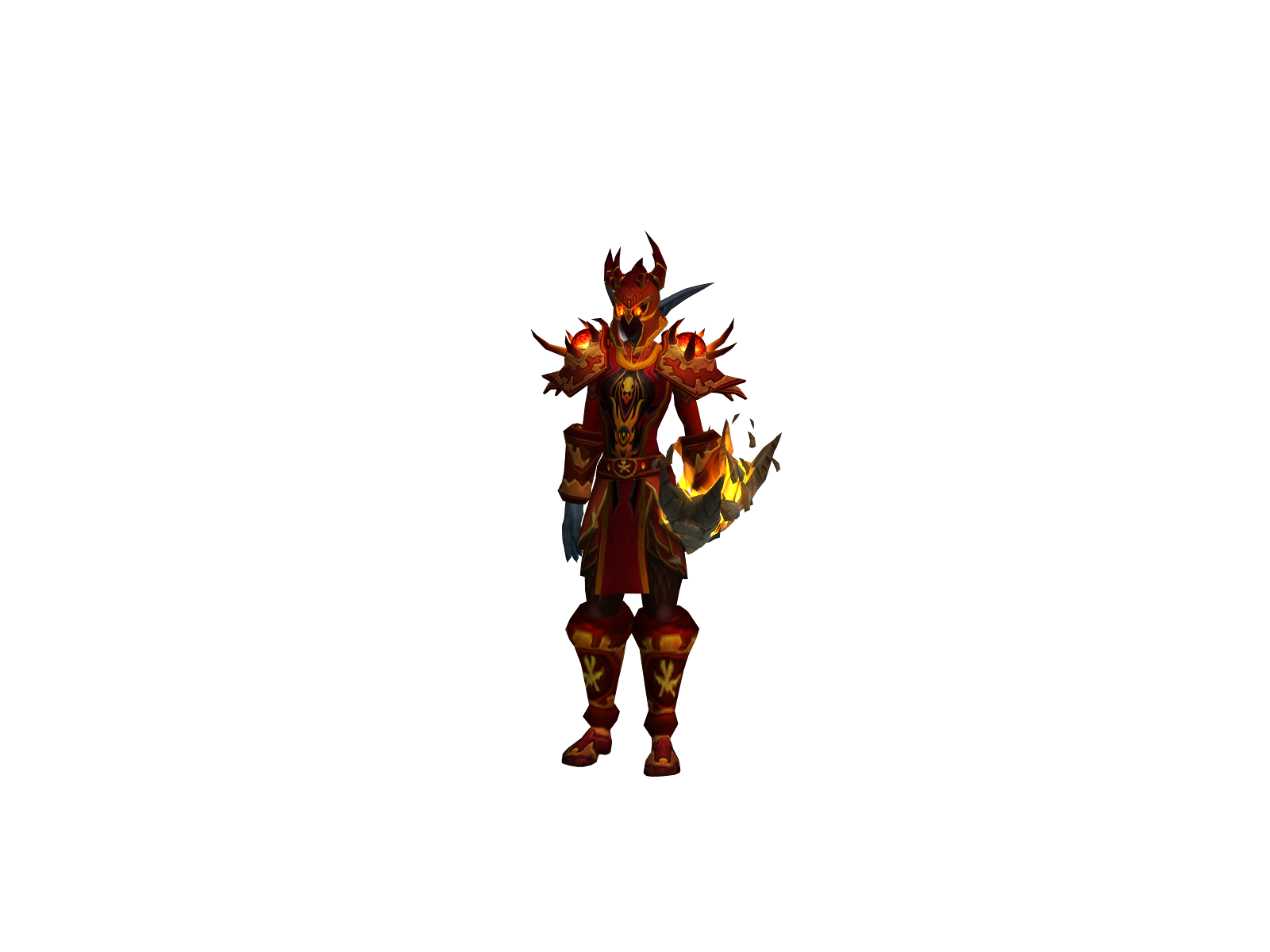 Tyrashína 3D character render