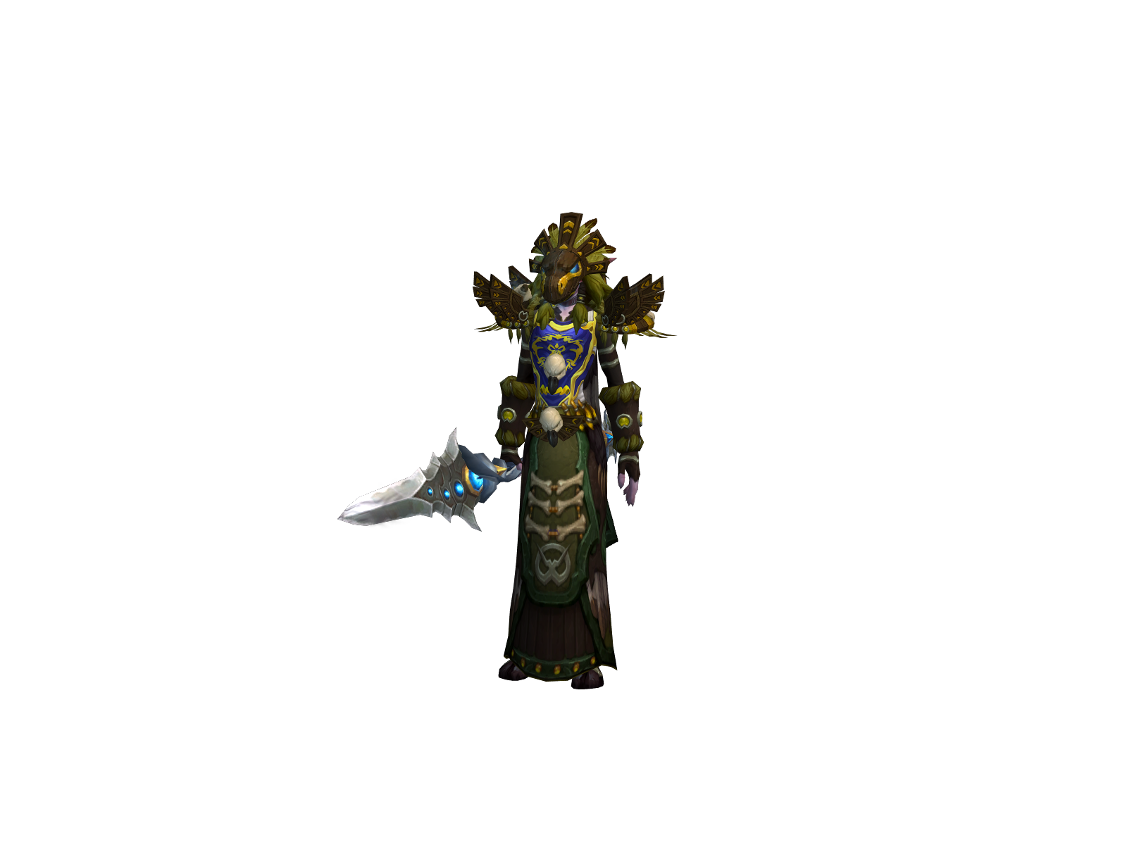 Èrror 3D character render