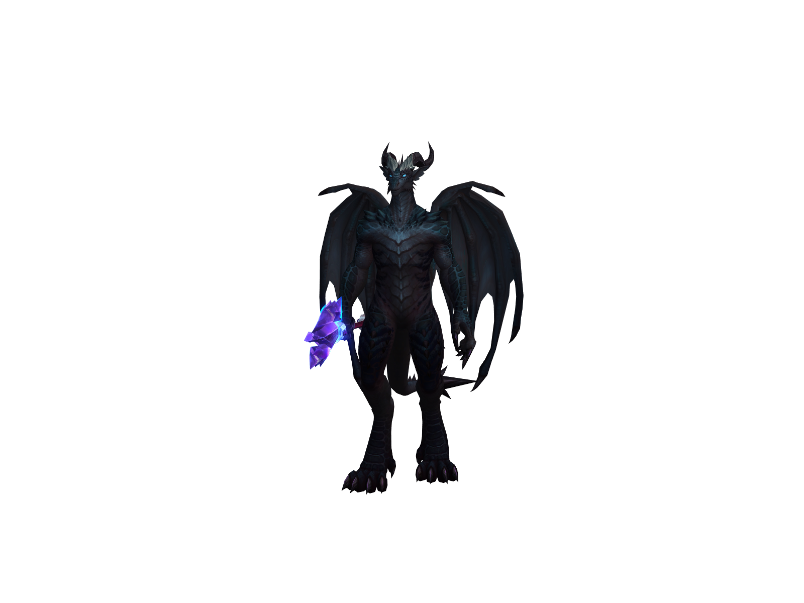 Buff 3D character render