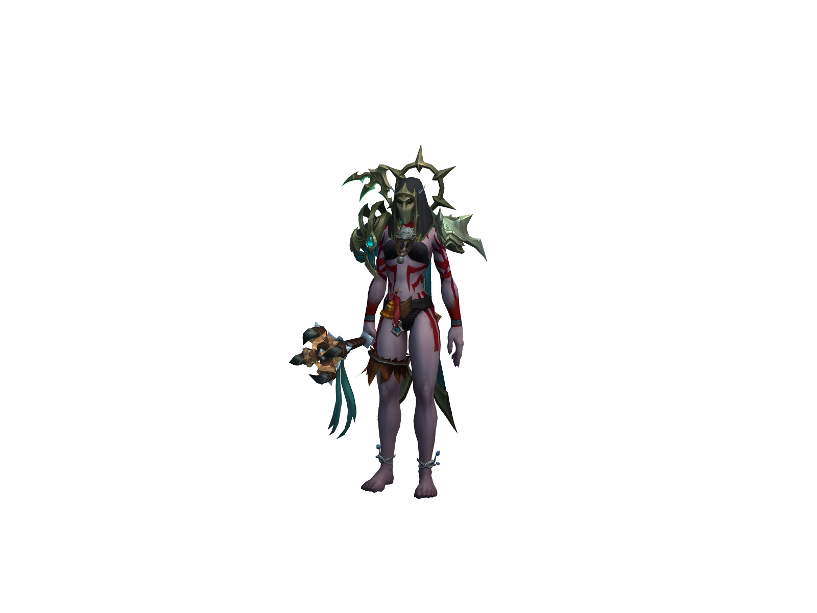 Awakening 3D character render