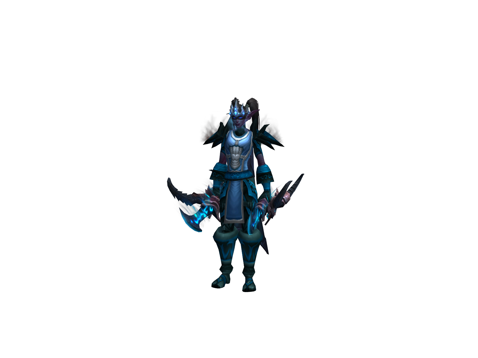 Leak 3D character render