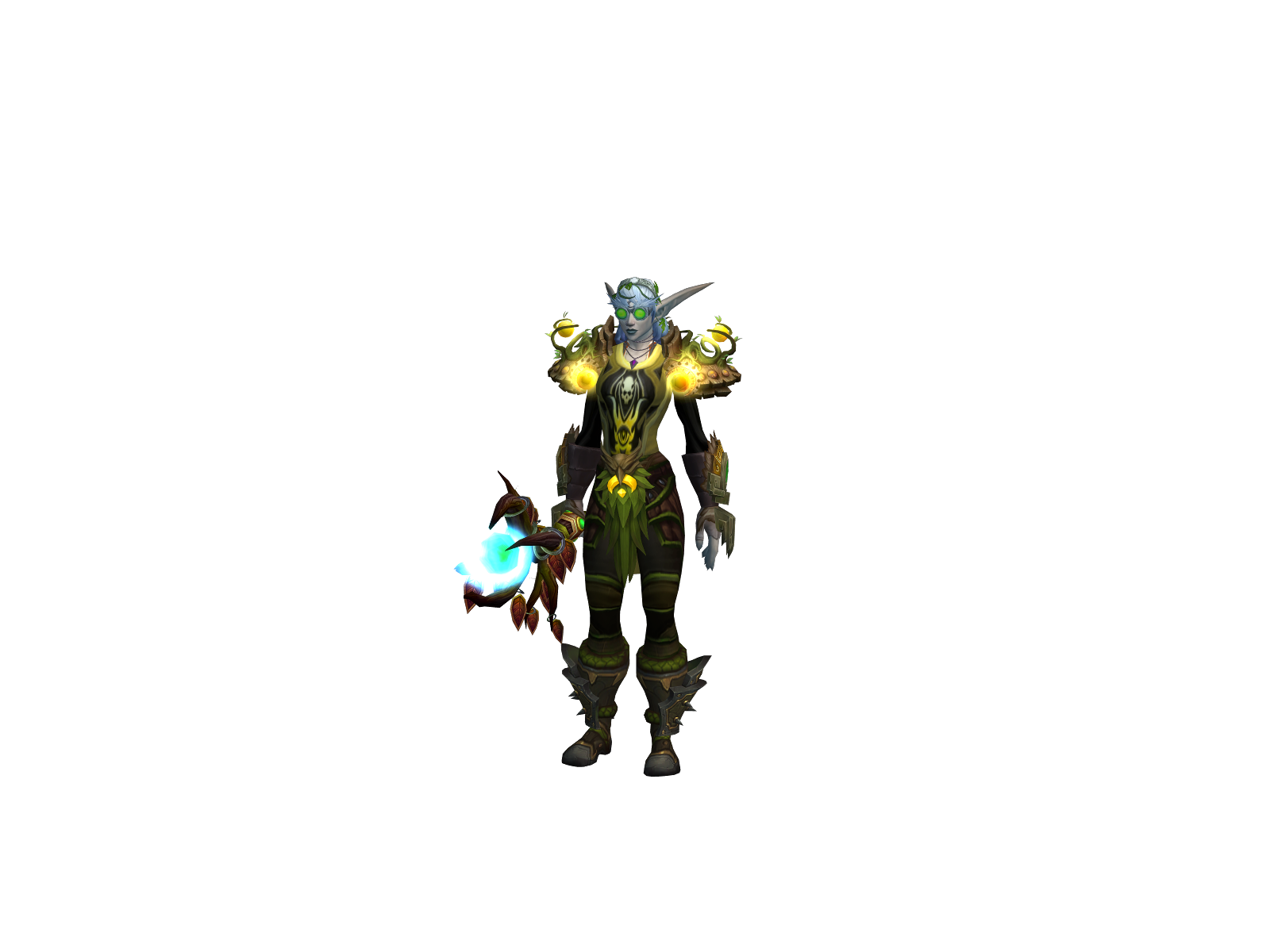 Treés 3D character render
