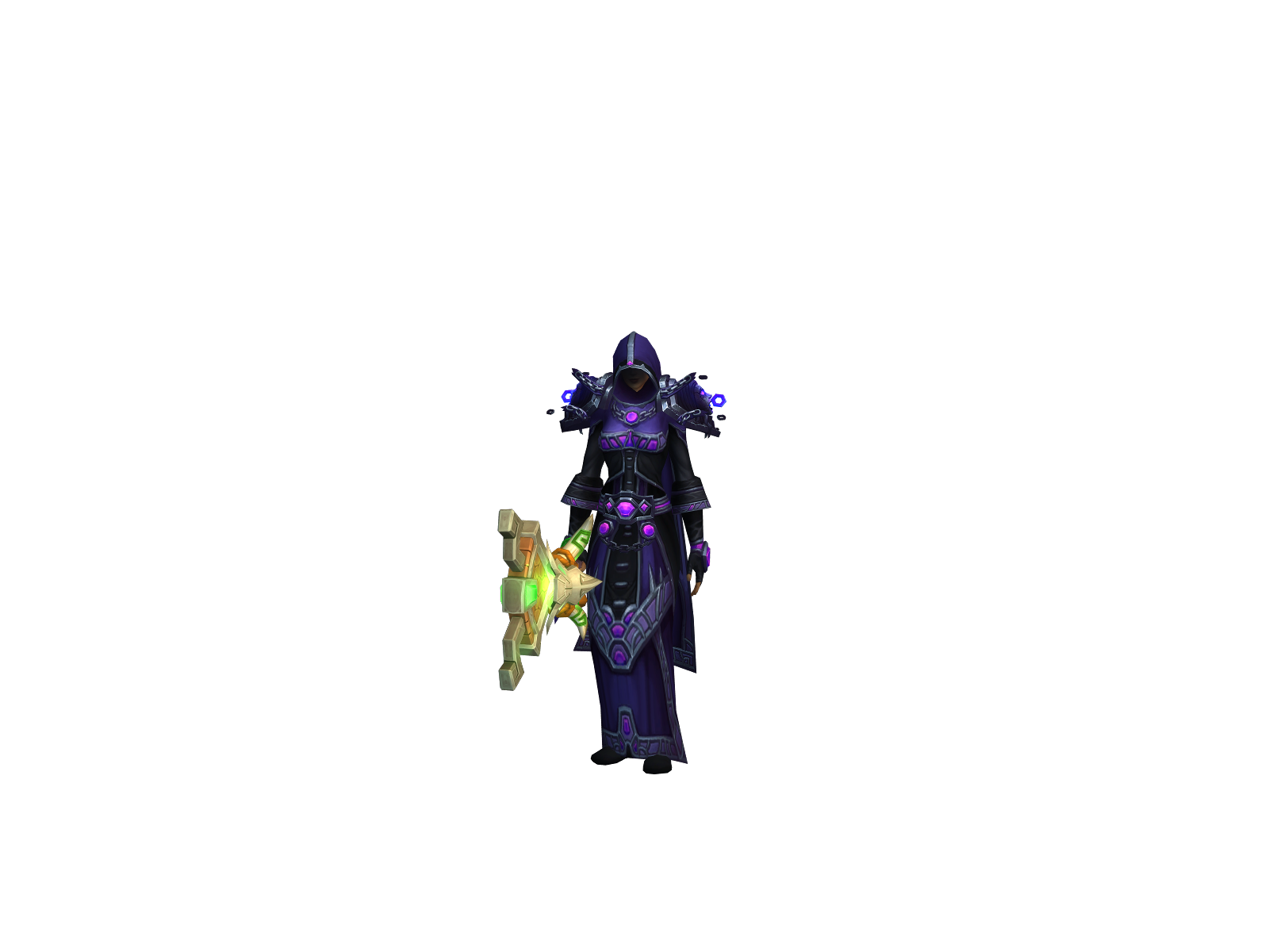 Brödelpriest 3D character render