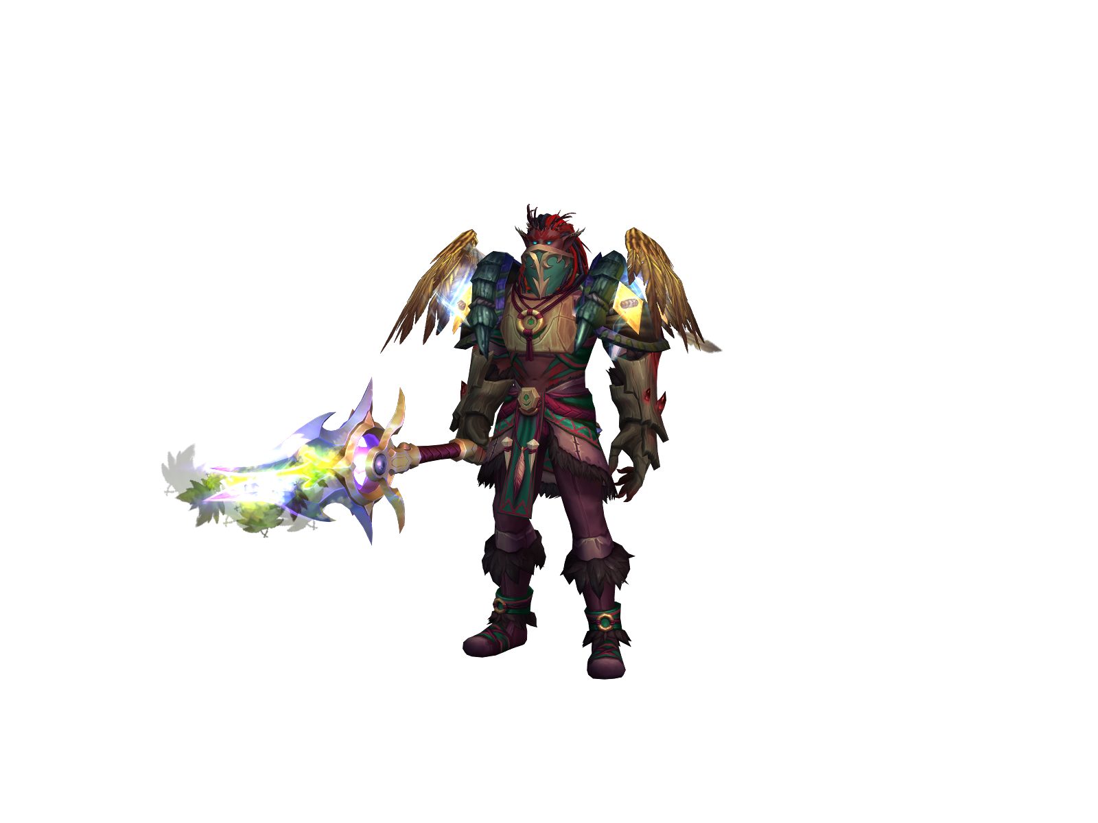 Babllsfang 3D character render