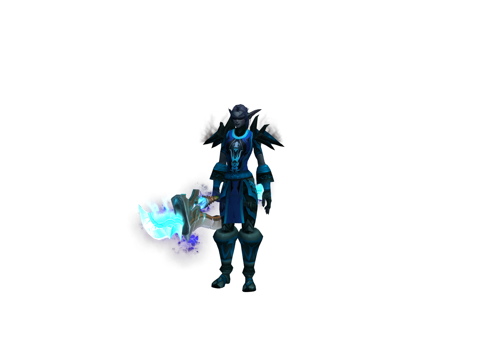 Qler 3D character render