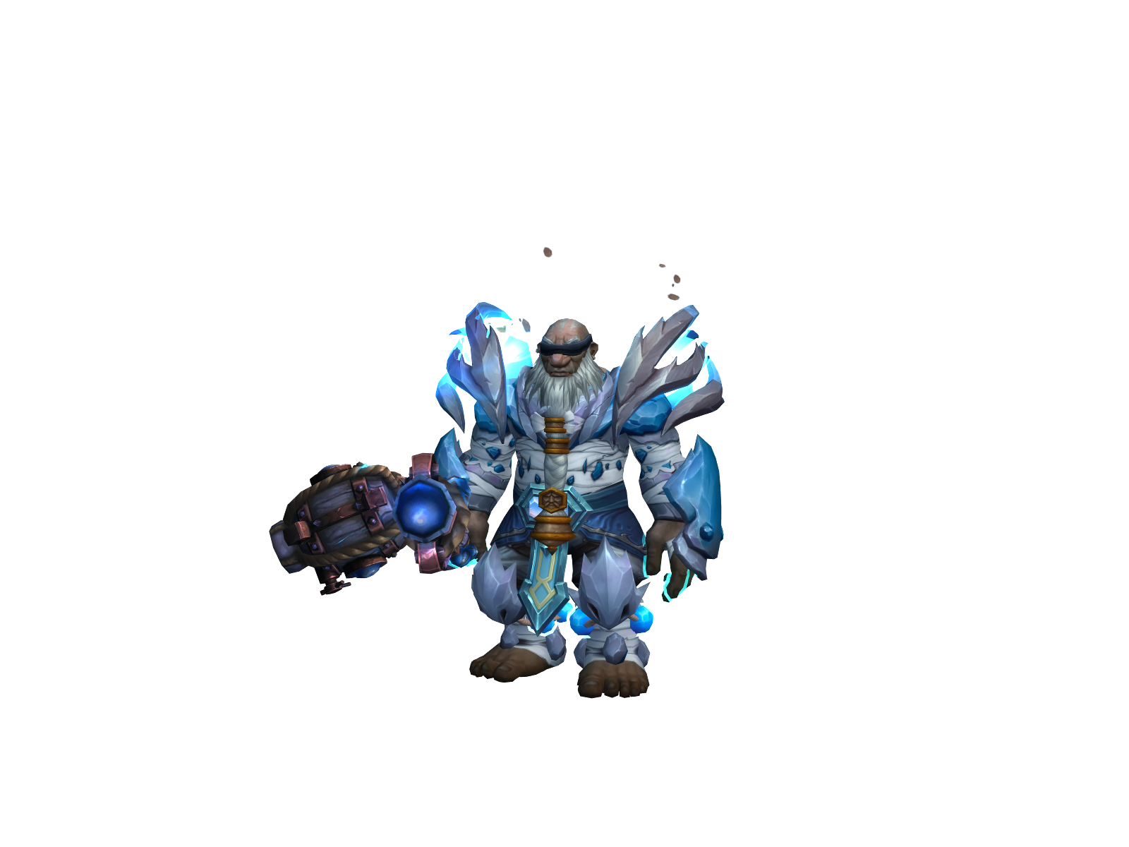 Zerker 3D character render
